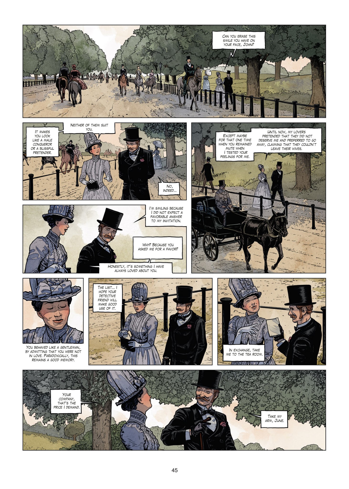 Read online Sherlock Holmes Society comic -  Issue #2 - 45