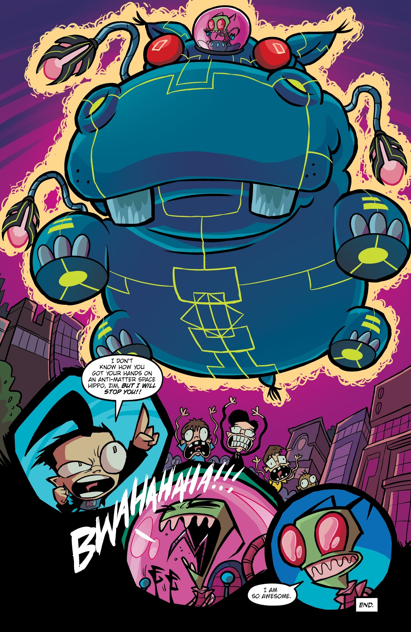 Read online Invader Zim comic -  Issue #25 - 25