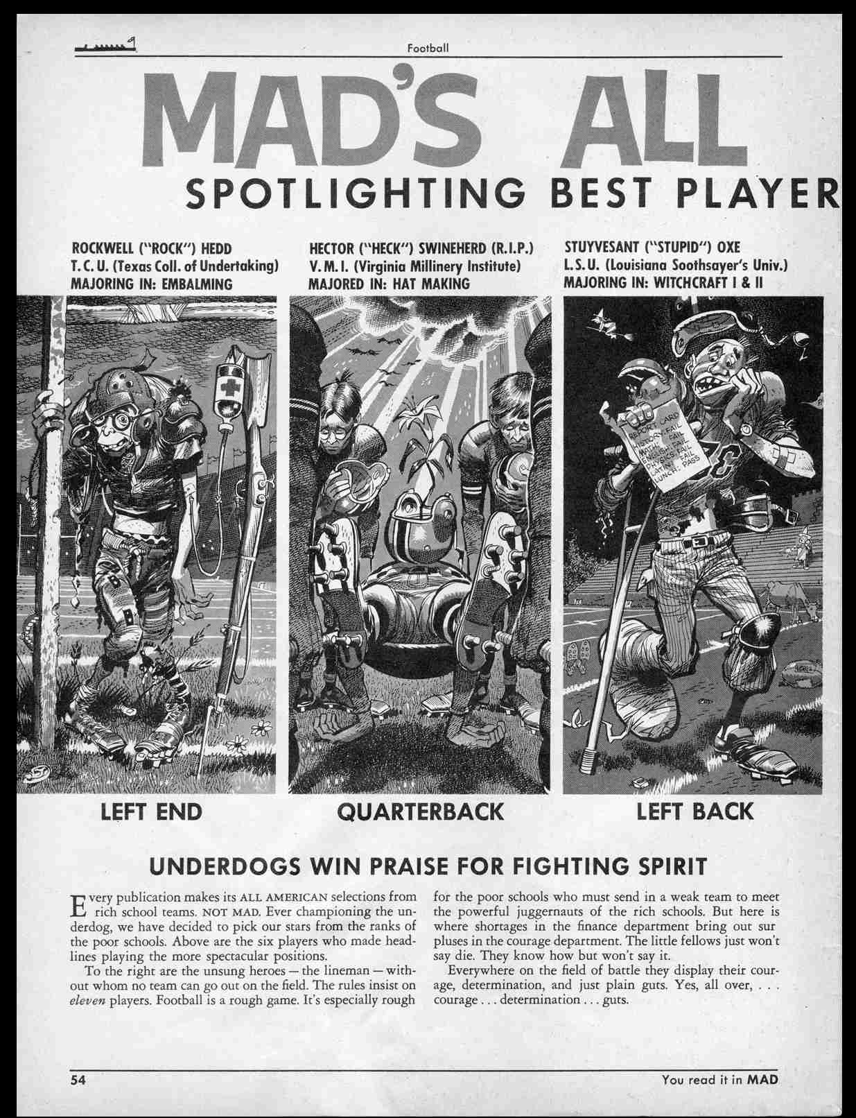 Read online MAD comic -  Issue #27 - 56