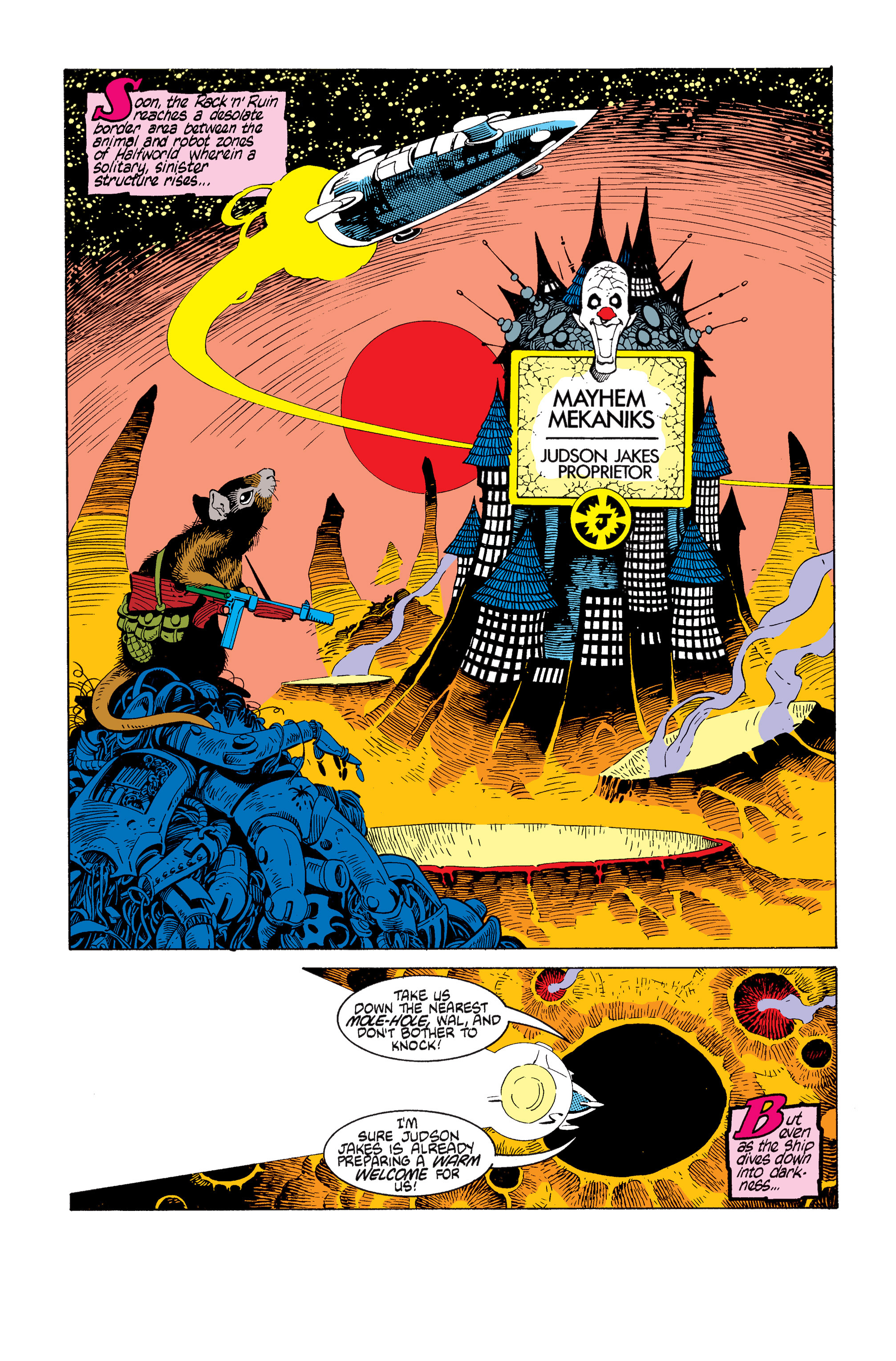 Read online Rocket Raccoon (1985) comic -  Issue #1 - 13
