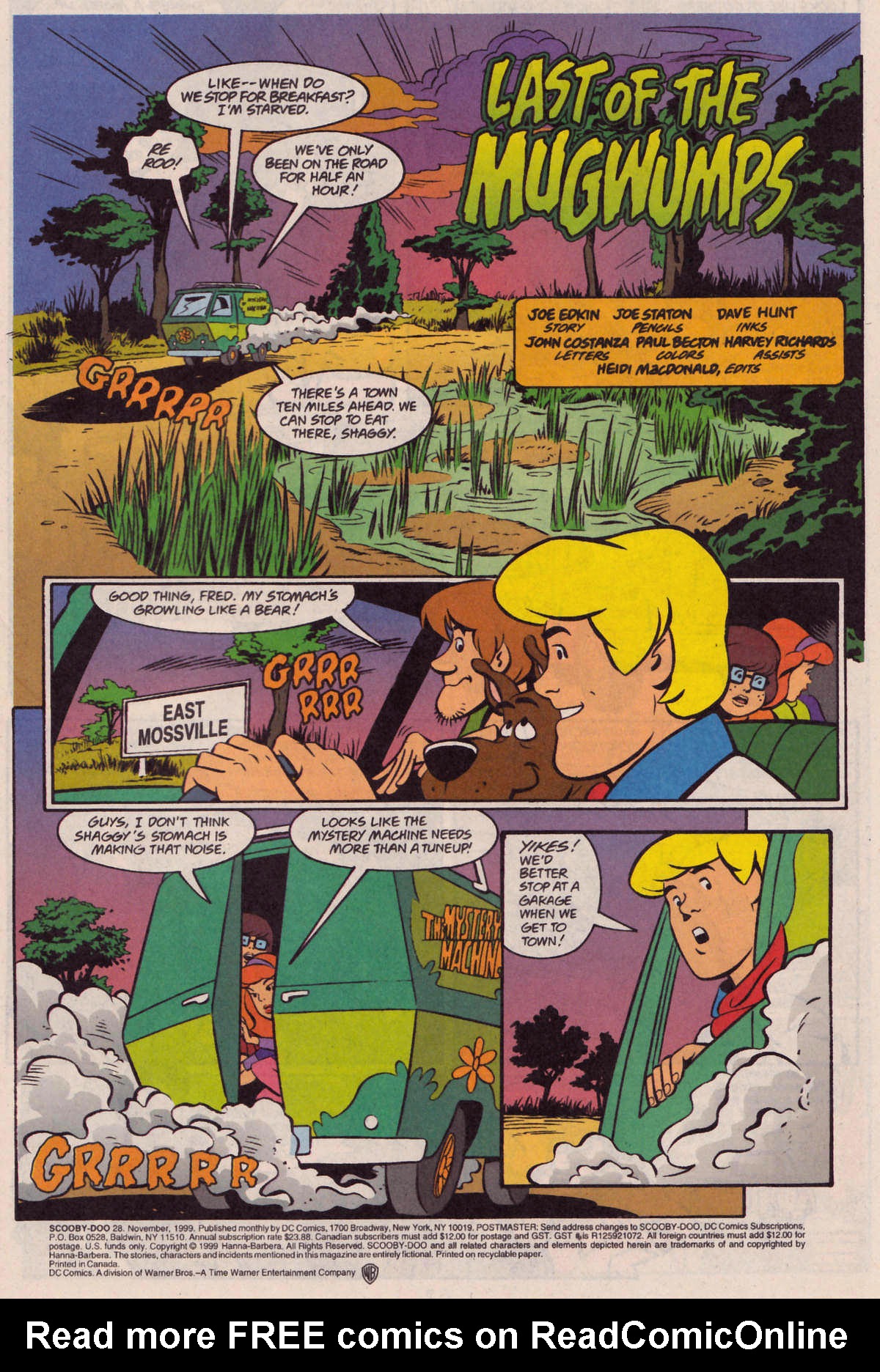 Read online Scooby-Doo (1997) comic -  Issue #28 - 2