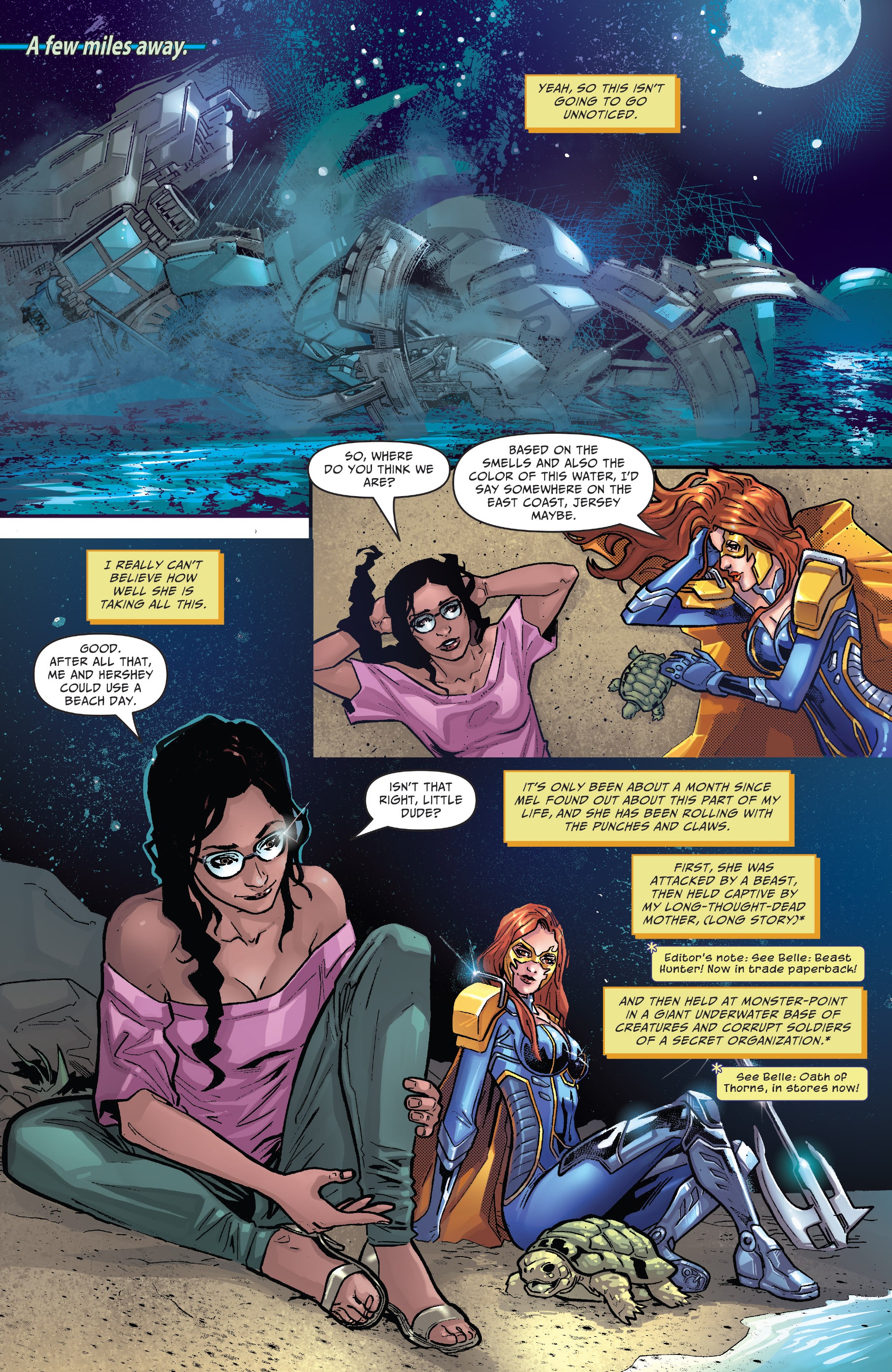 Read online Belle vs The Black Knight comic -  Issue # Full - 8