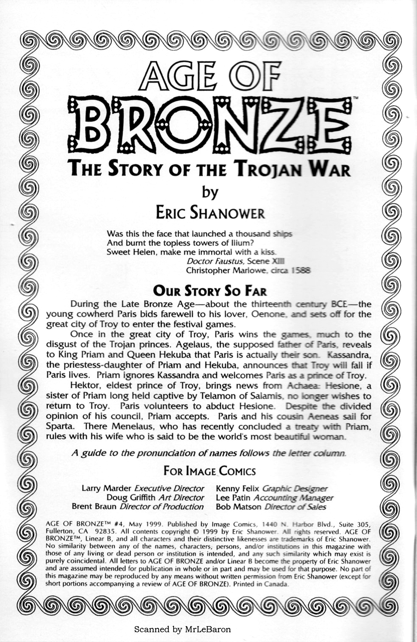 Read online Age of Bronze comic -  Issue #4 - 2