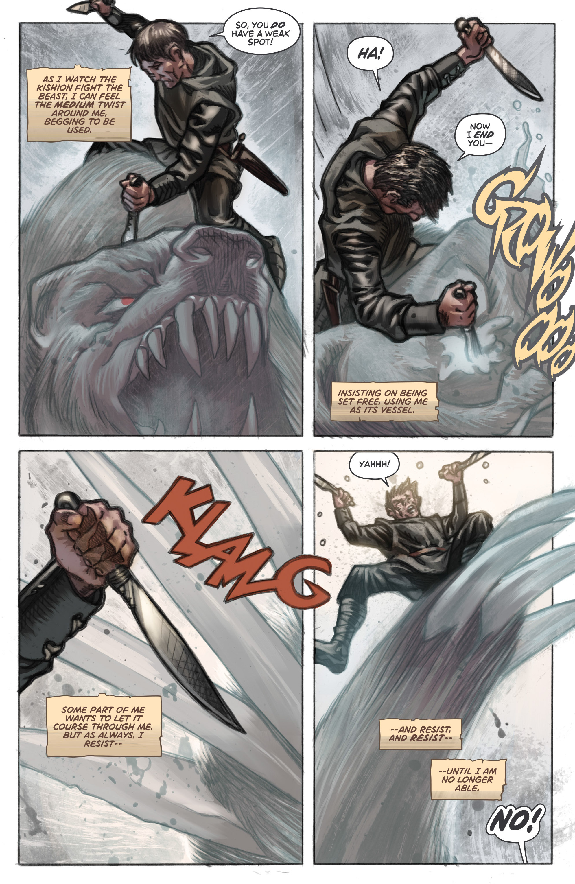 Read online Muirwood: The Lost Abbey comic -  Issue #3 - 10