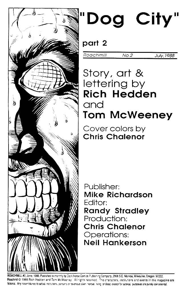 Read online Roachmill comic -  Issue #2 - 3