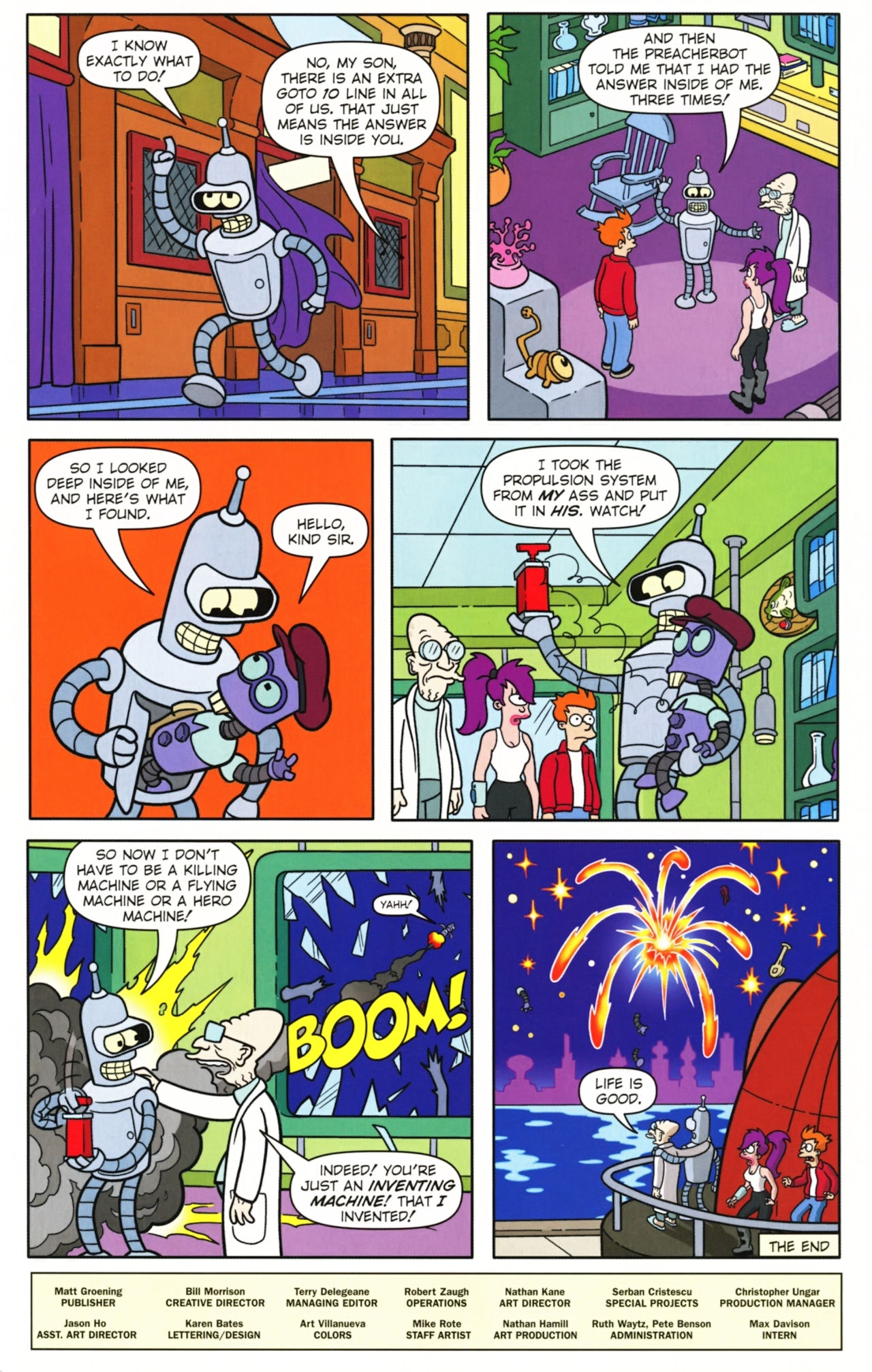 Read online Futurama Comics comic -  Issue #47 - 26