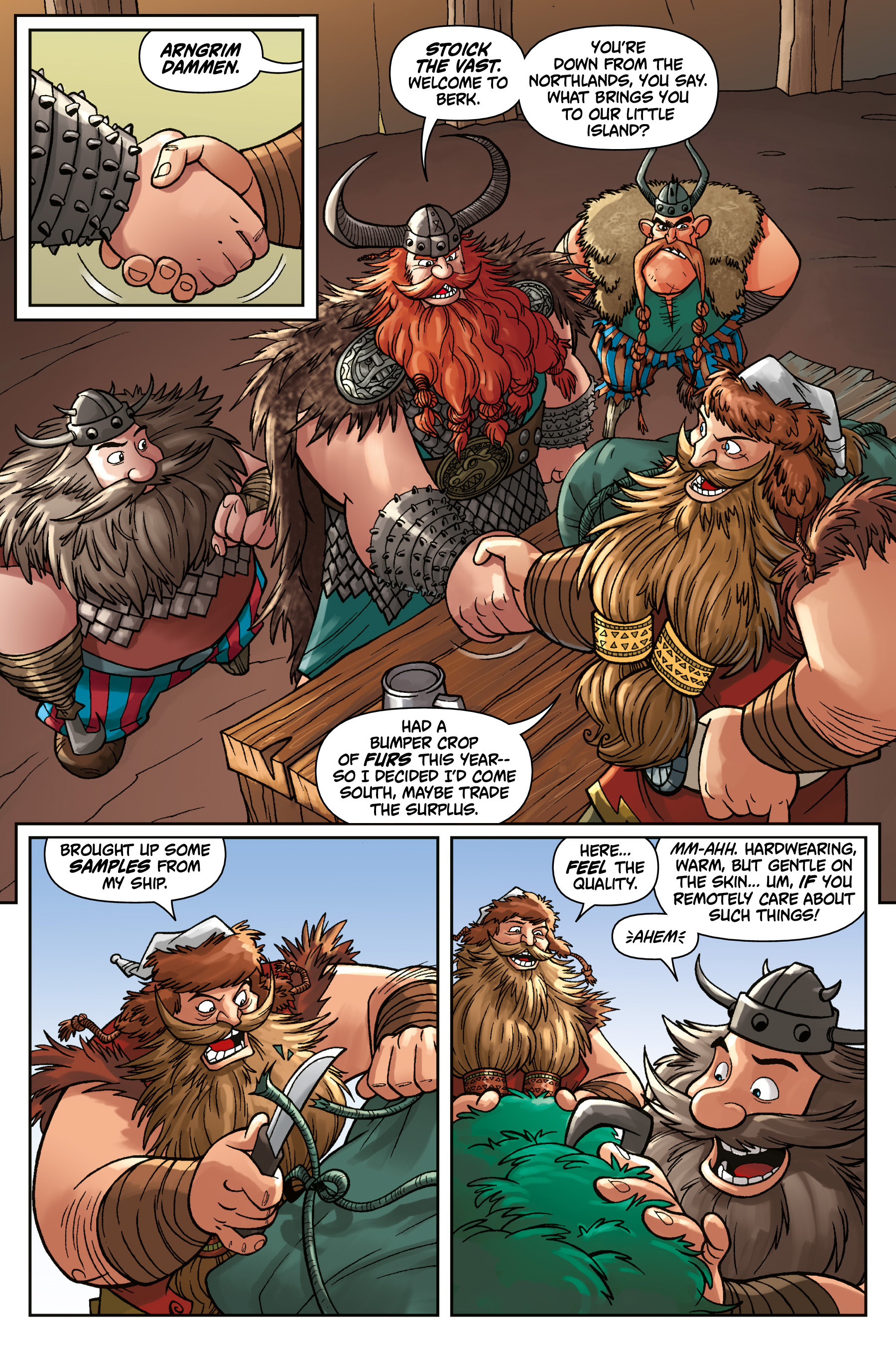 Read online DreamWorks Dragons: Riders of Berk comic -  Issue #3 - 10