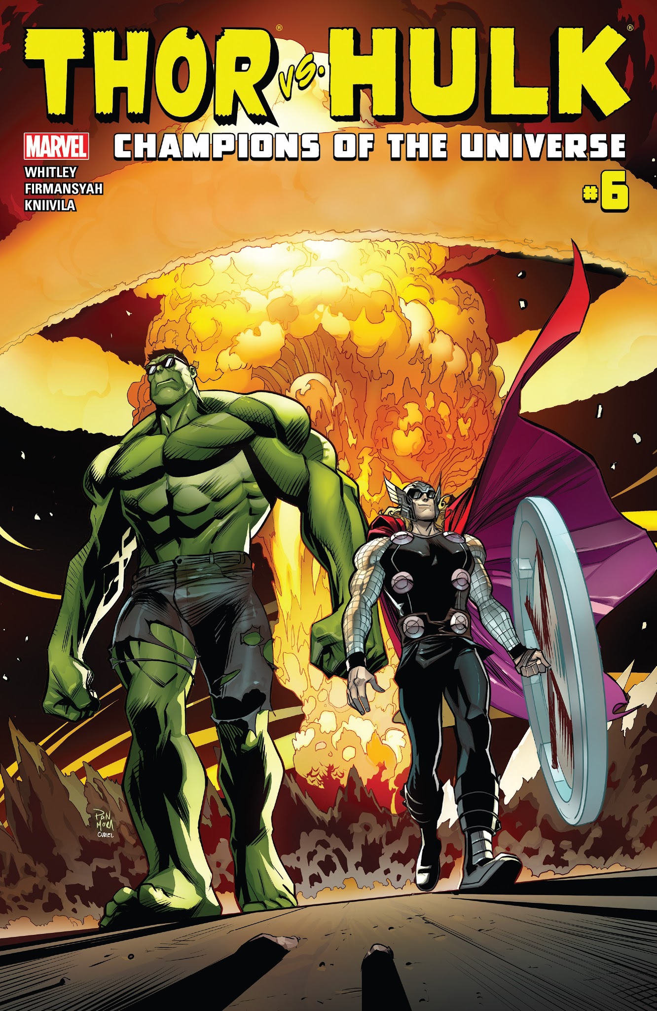 Read online Thor vs. Hulk: Champions of the Universe comic -  Issue #6 - 1