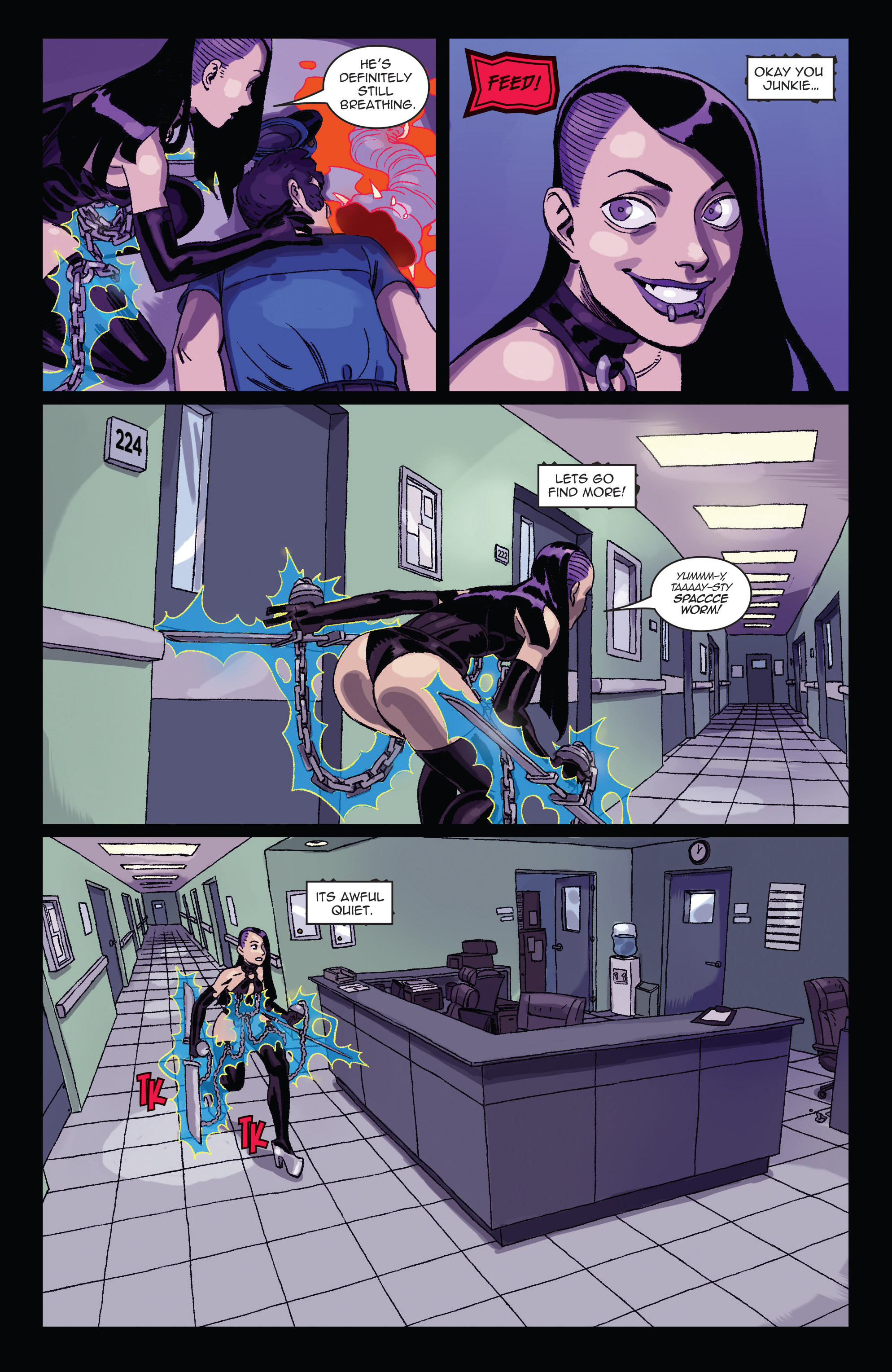 Read online Vampblade comic -  Issue #2 - 16