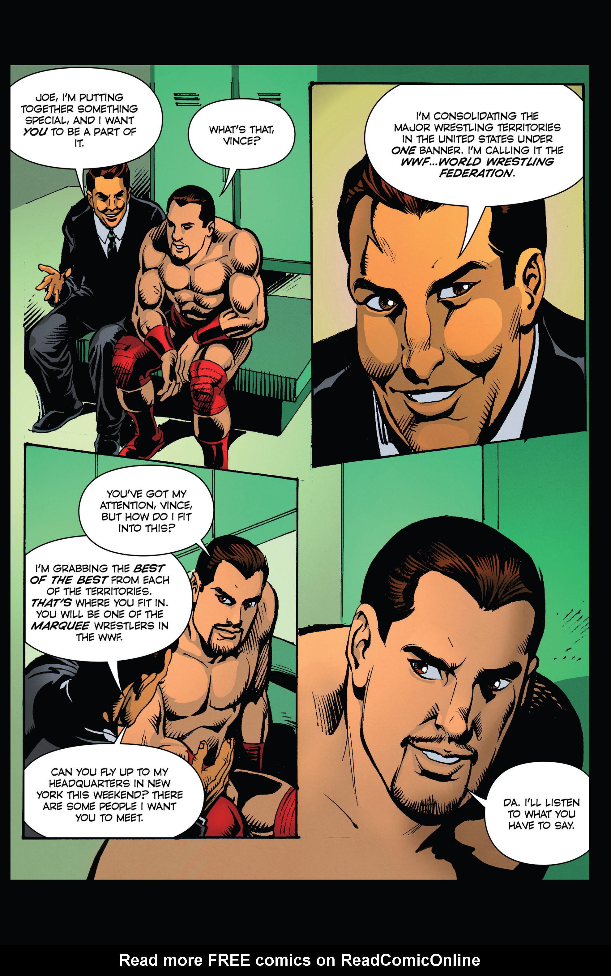 Read online Turnbuckle Titans: Nikolai Volkoff comic -  Issue #3 - 6