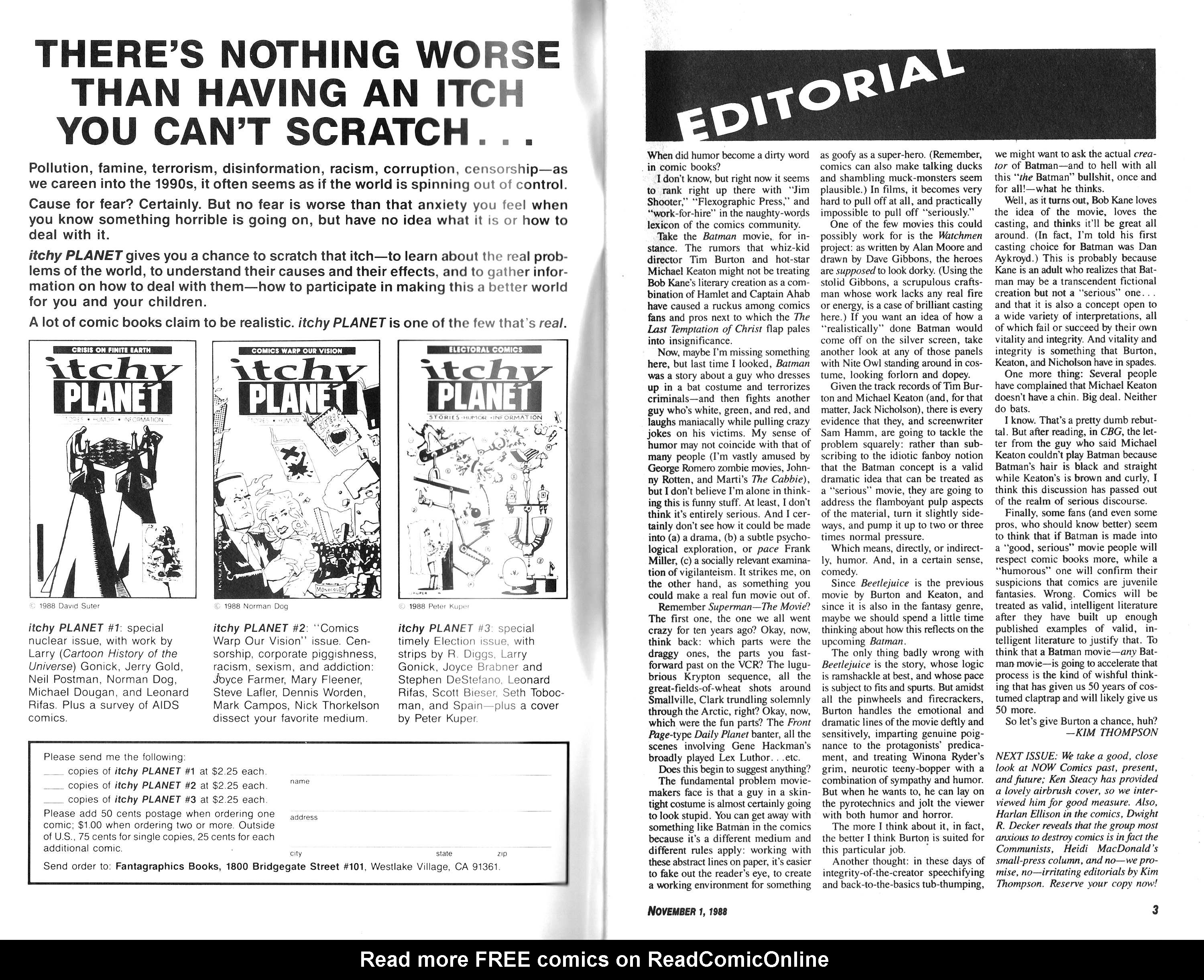 Read online Amazing Heroes comic -  Issue #152 - 2