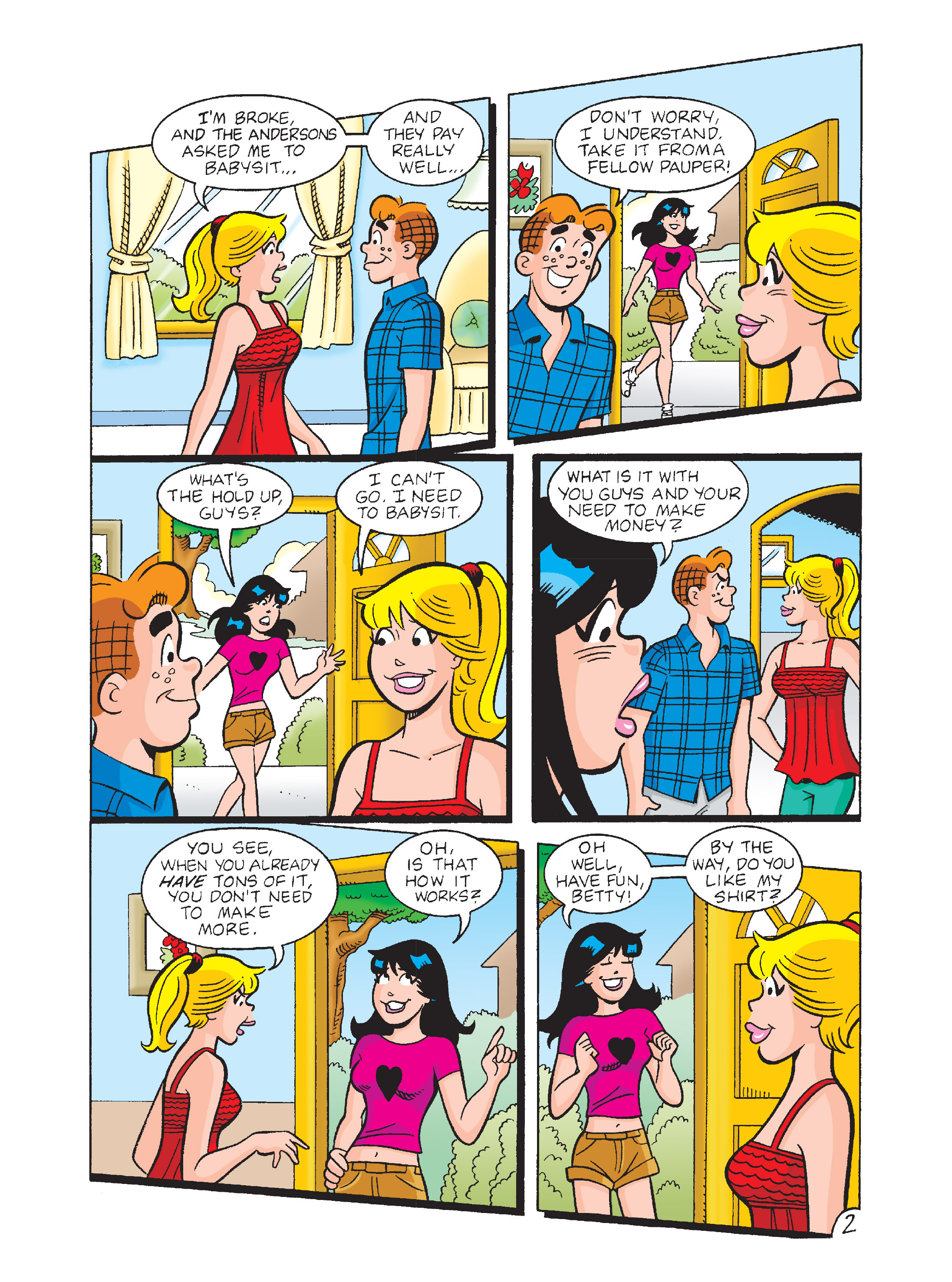 Read online Betty & Veronica Friends Double Digest comic -  Issue #222 - 147