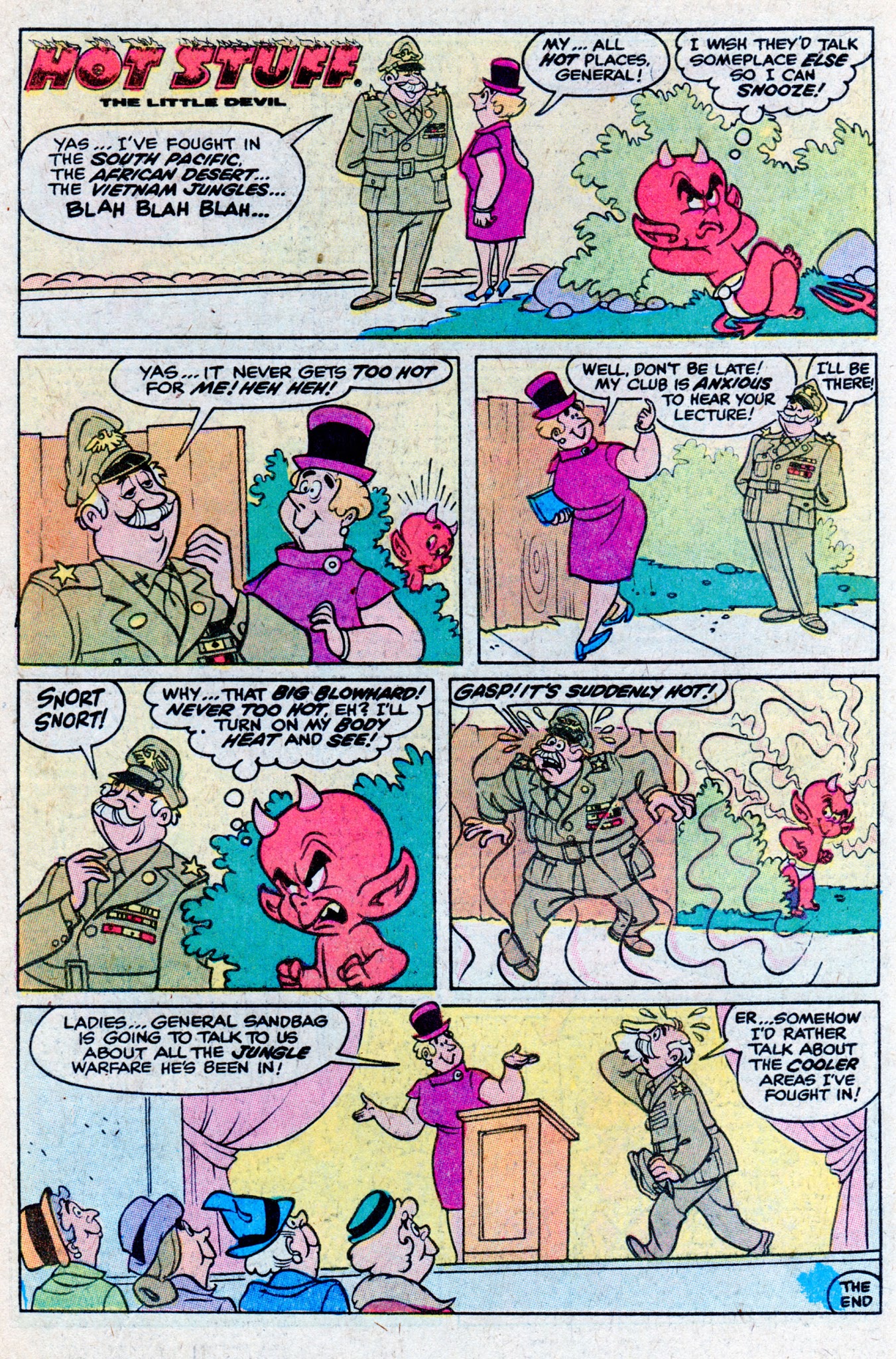 Read online Hot Stuff, the Little Devil comic -  Issue #144 - 10