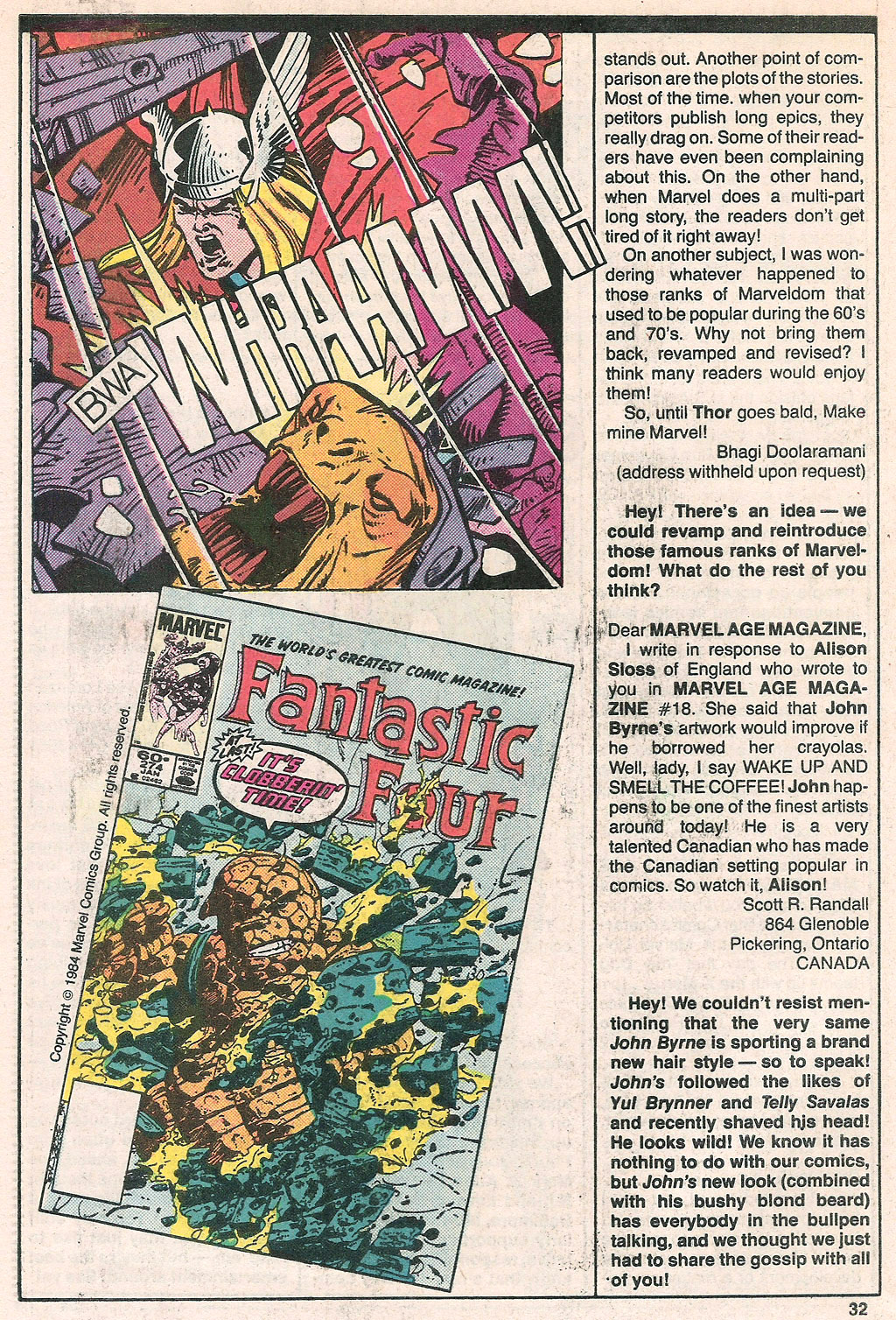 Read online Marvel Age comic -  Issue #21 - 33