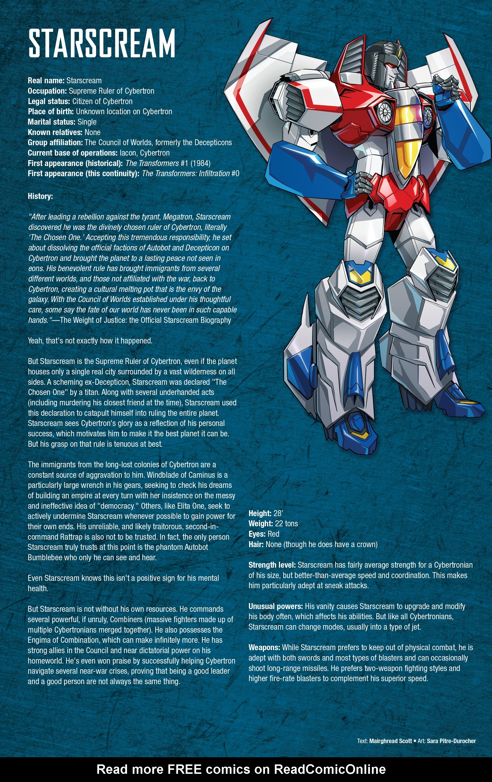 Read online Transformers: Historia comic -  Issue # Full - 46