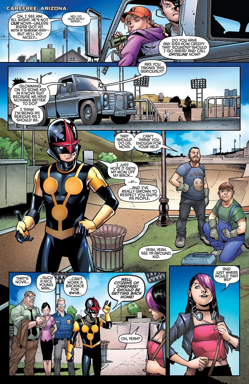 Read online Nova: Sam Alexander comic -  Issue # TPB (Part 2) - 70