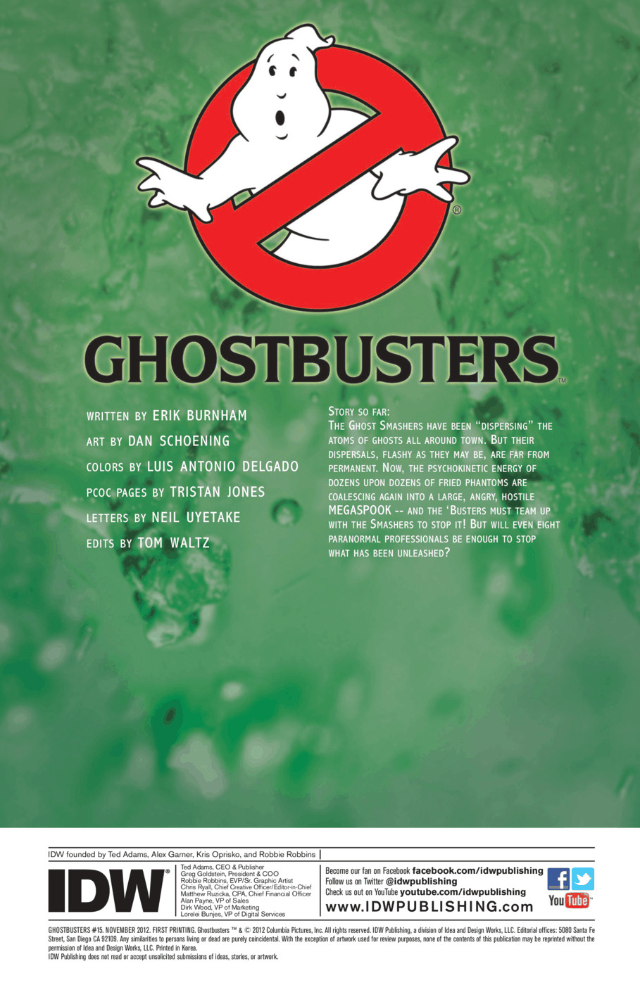 Read online Ghostbusters (2011) comic -  Issue #15 - 2