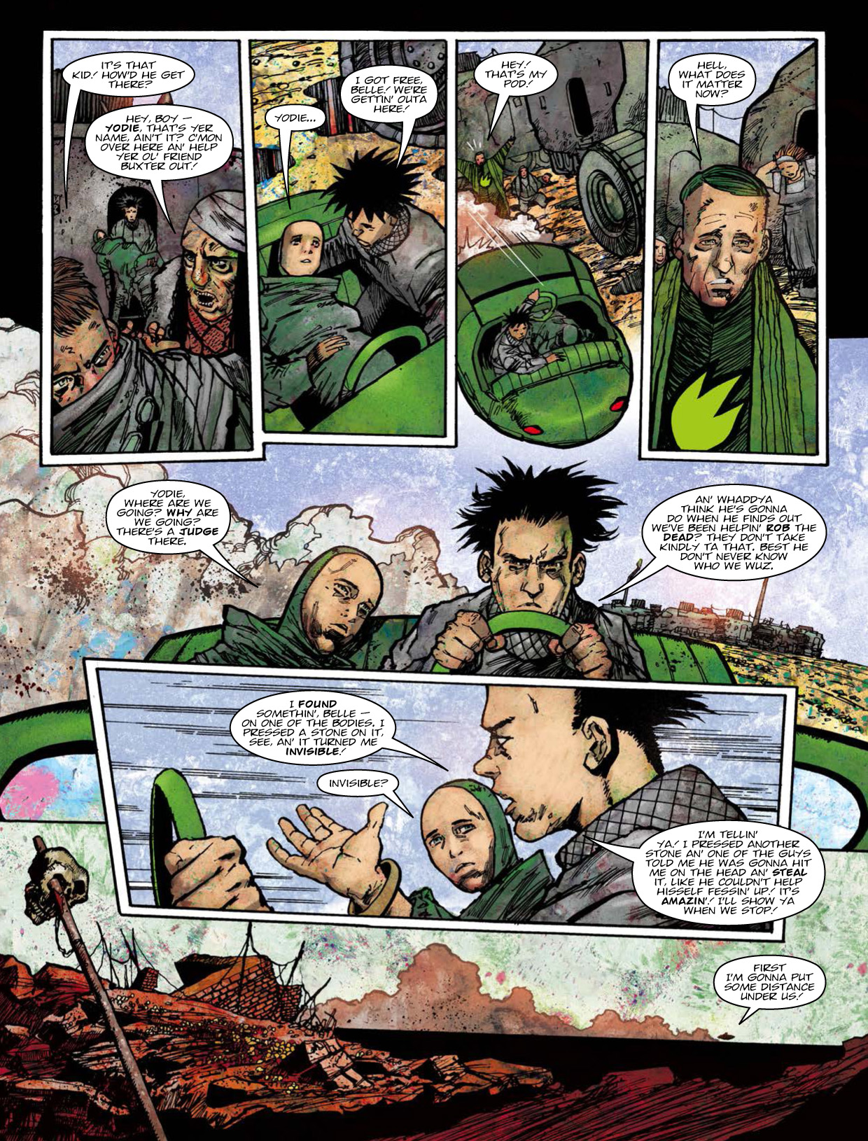Read online Judge Dredd Megazine (Vol. 5) comic -  Issue #352 - 13
