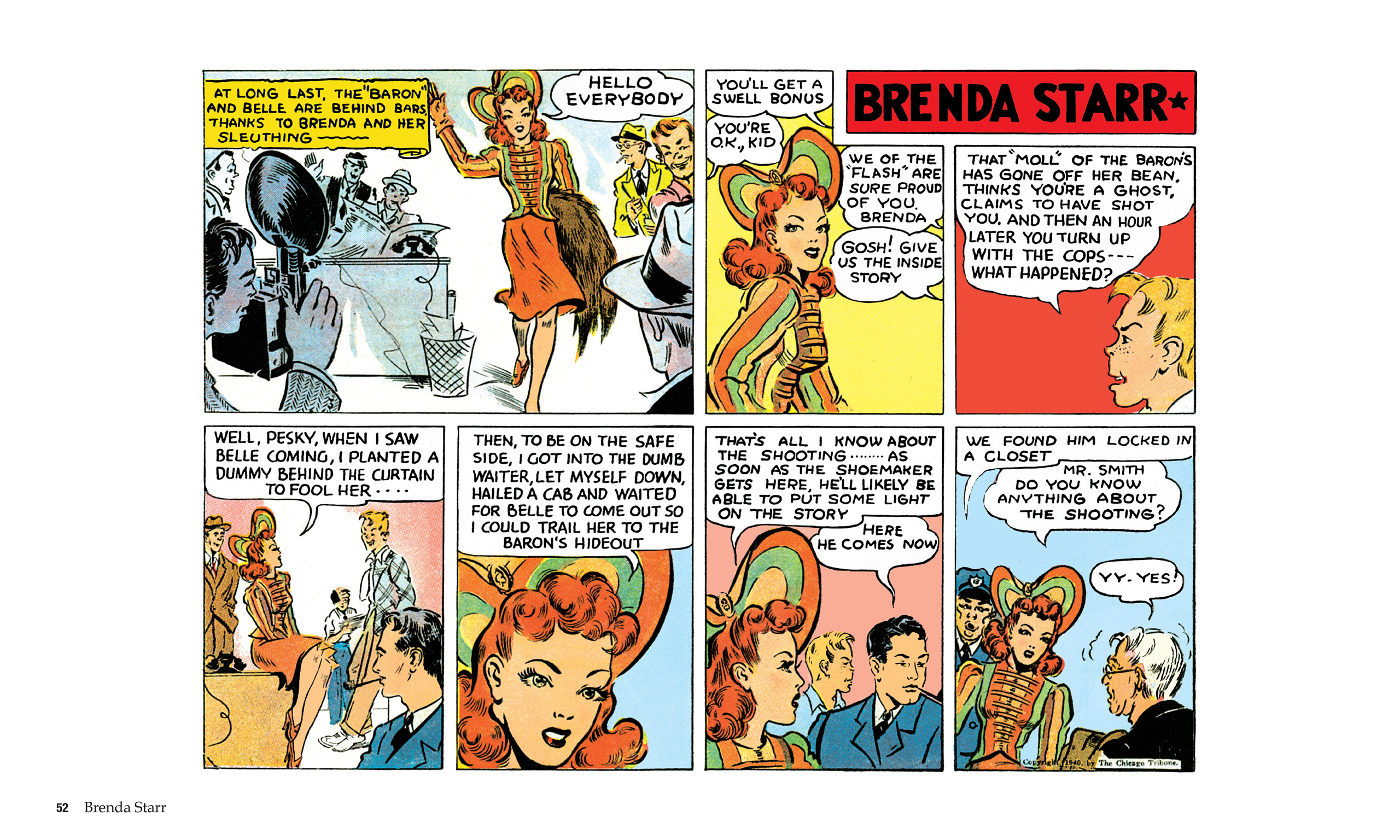 Read online Brenda Starr, Reporter: The Collected Dailies and Sundays comic -  Issue # TPB (Part 1) - 53