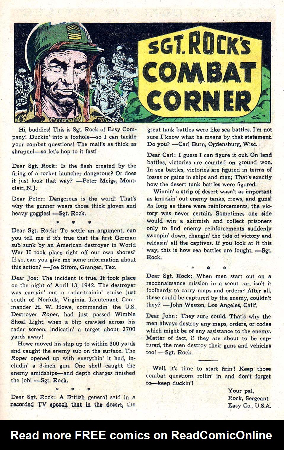 Read online Our Army at War (1952) comic -  Issue #154 - 33