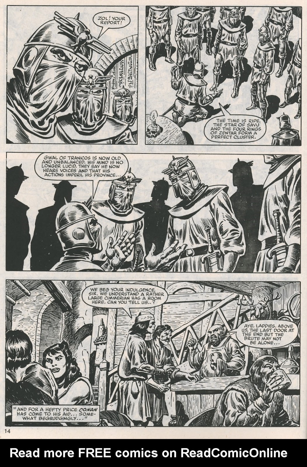 The Savage Sword Of Conan issue 116 - Page 14