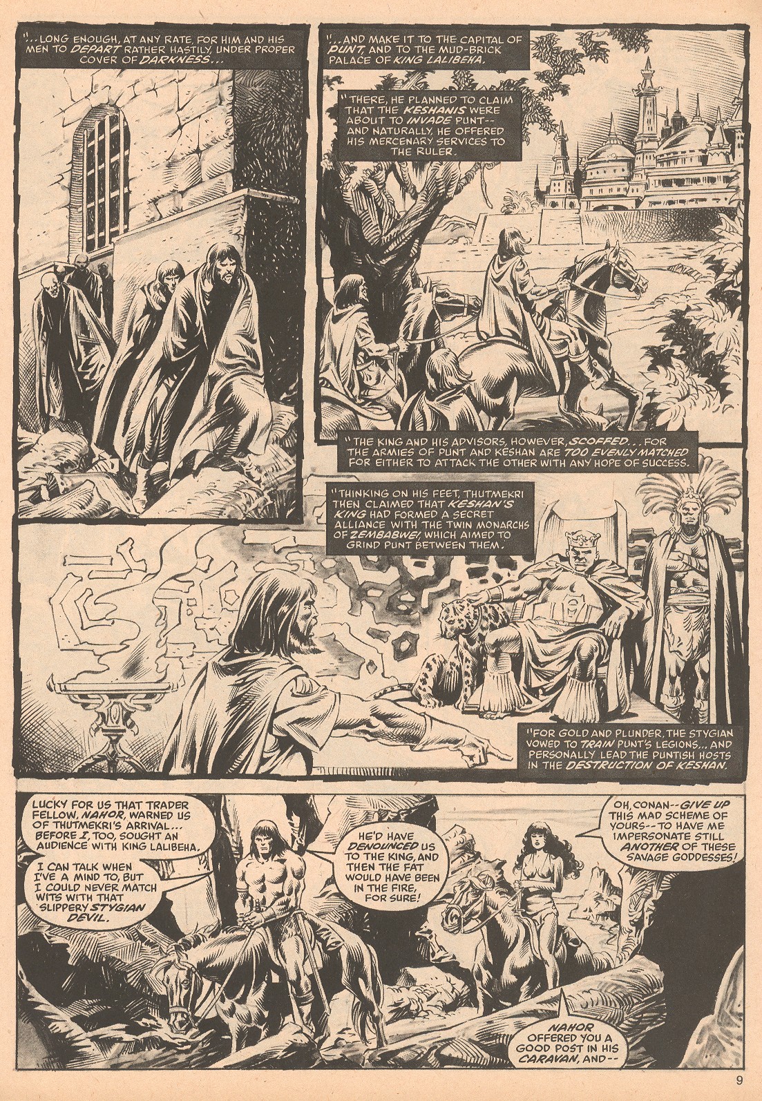 Read online The Savage Sword Of Conan comic -  Issue #60 - 9