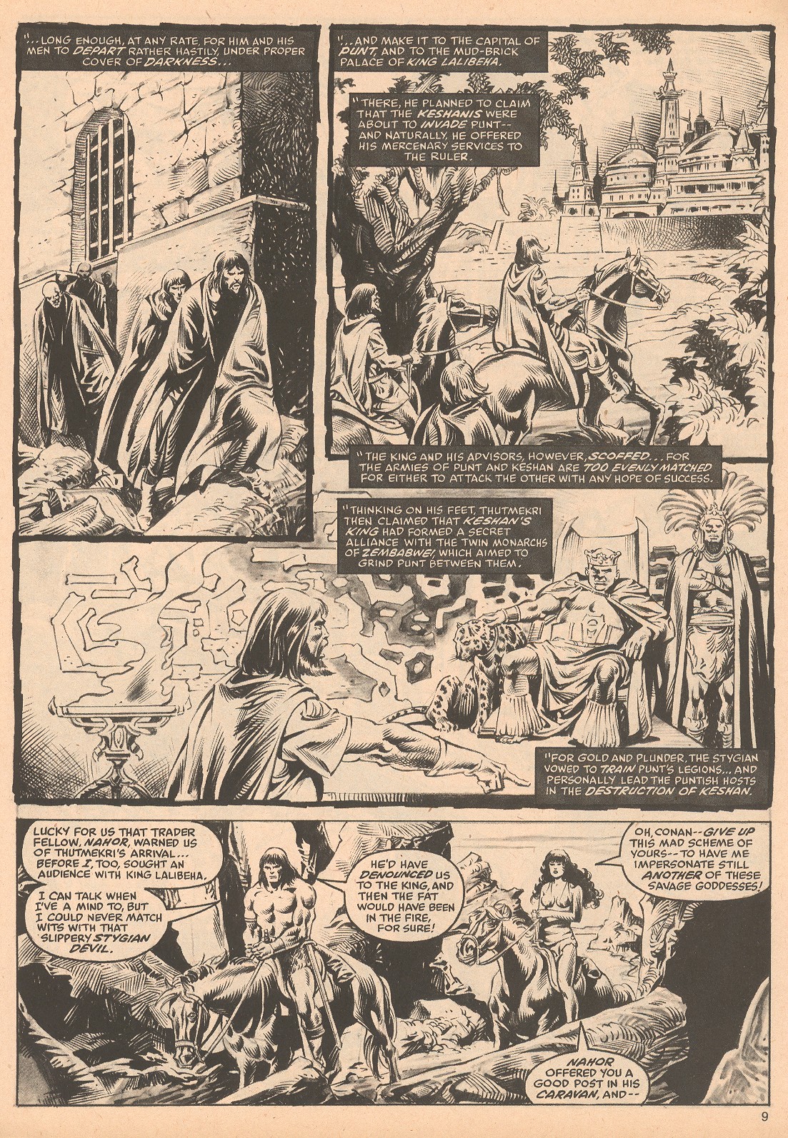 The Savage Sword Of Conan issue 60 - Page 9