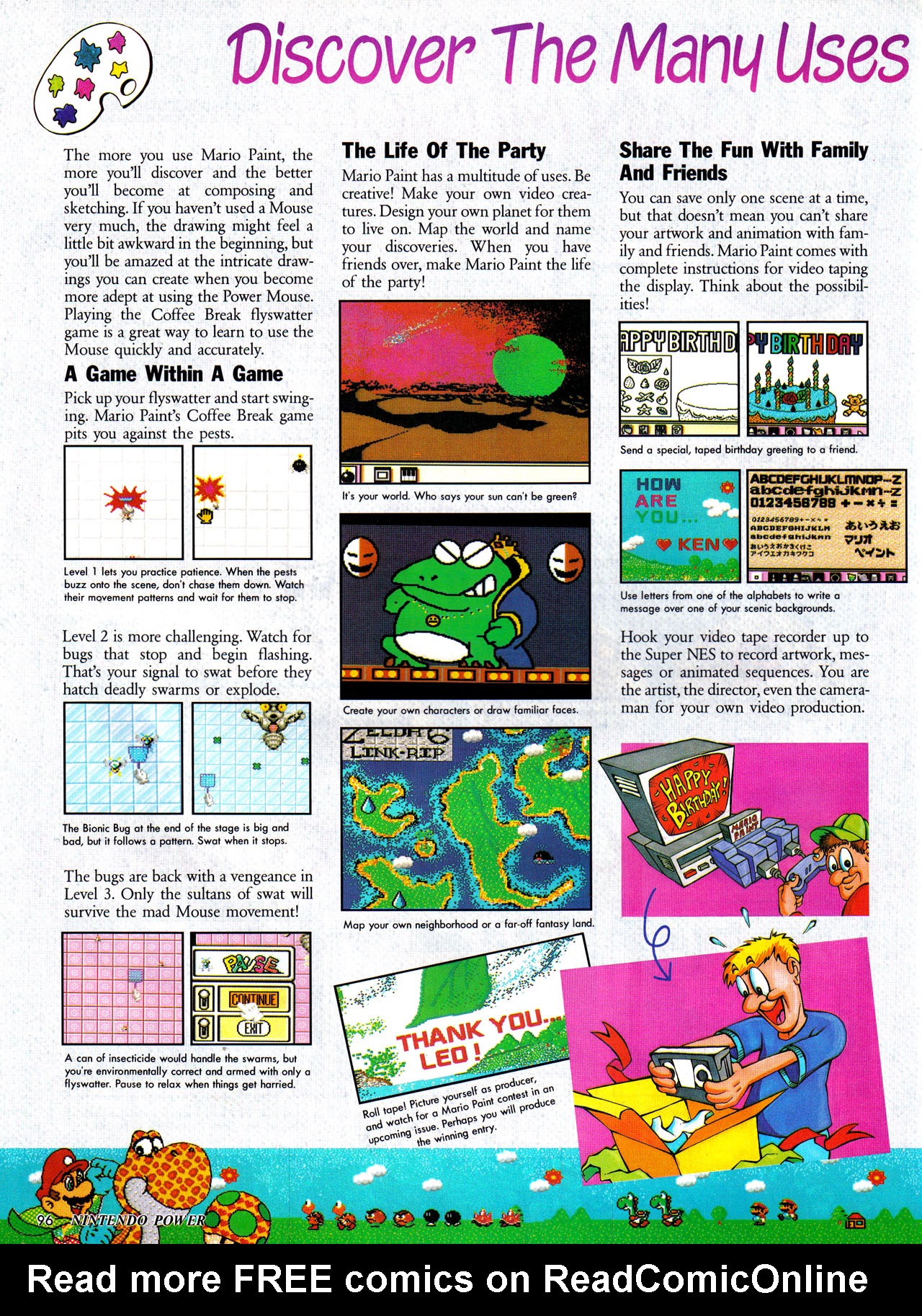 Read online Nintendo Power comic -  Issue #39 - 105