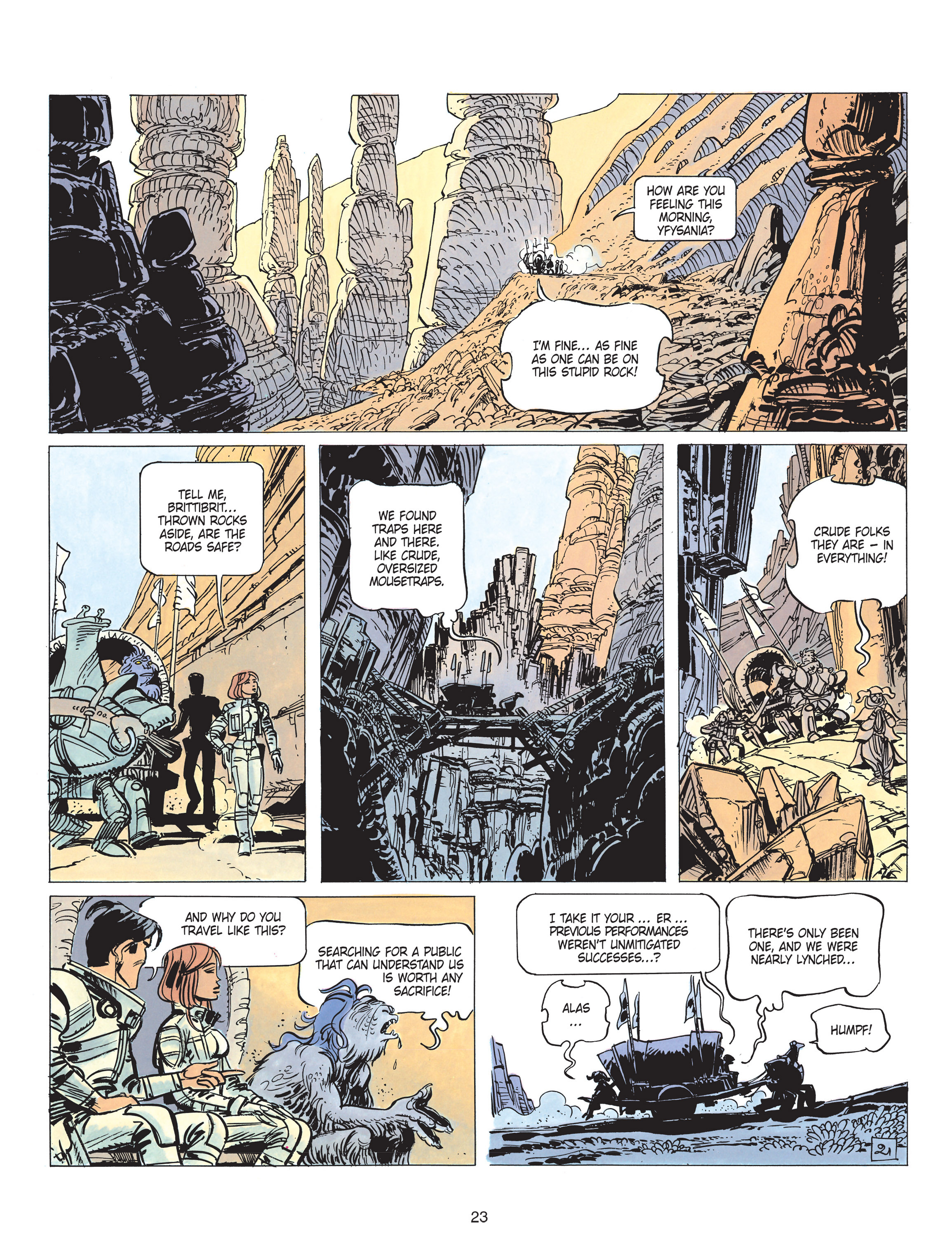 Read online Valerian and Laureline comic -  Issue #14 - 24