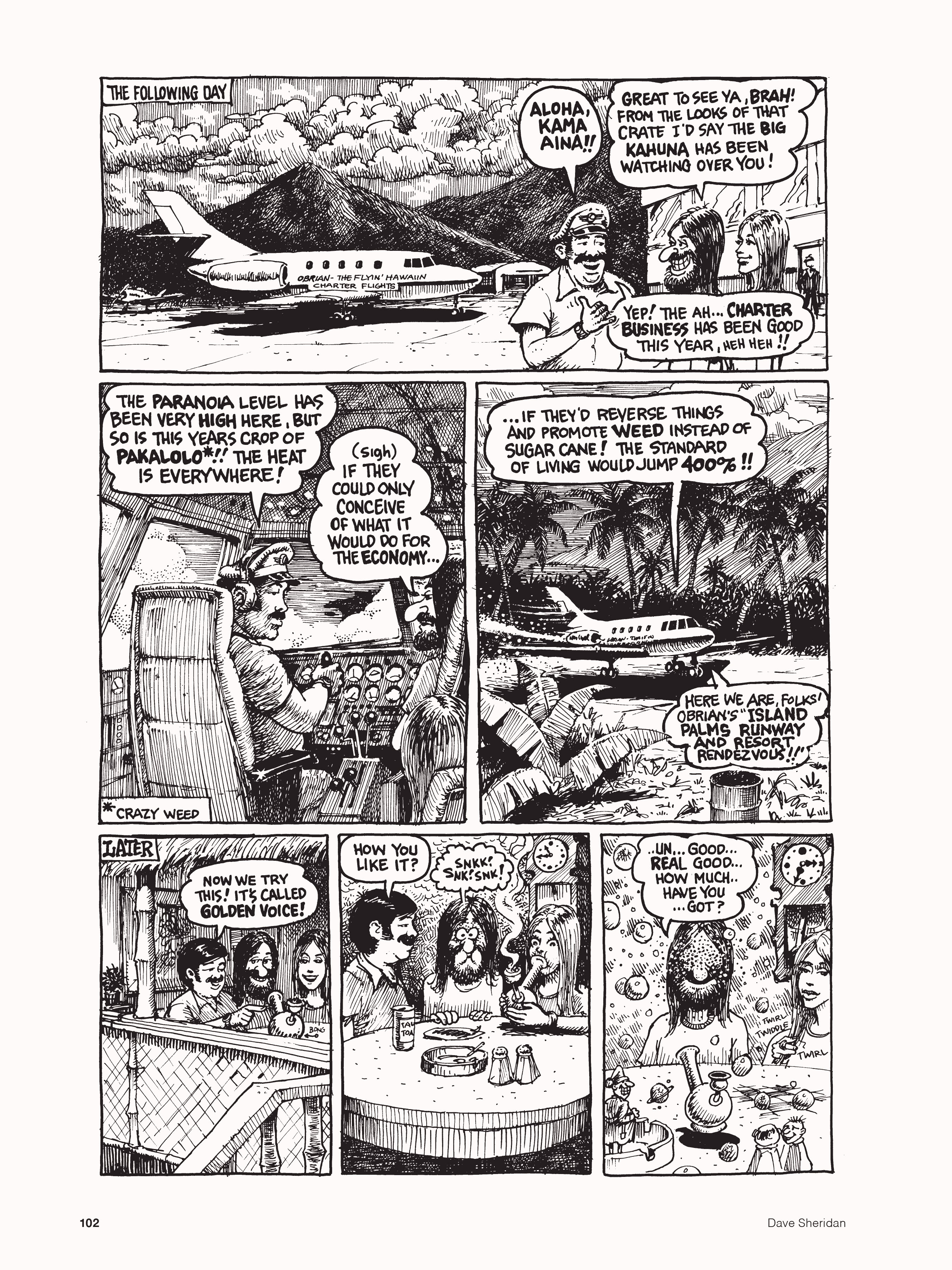 Read online Dave Sheridan: Life with Dealer McDope, the Leather Nun, and the Fabulous Furry Freak Brothers comic -  Issue # TPB (Part 2) - 14