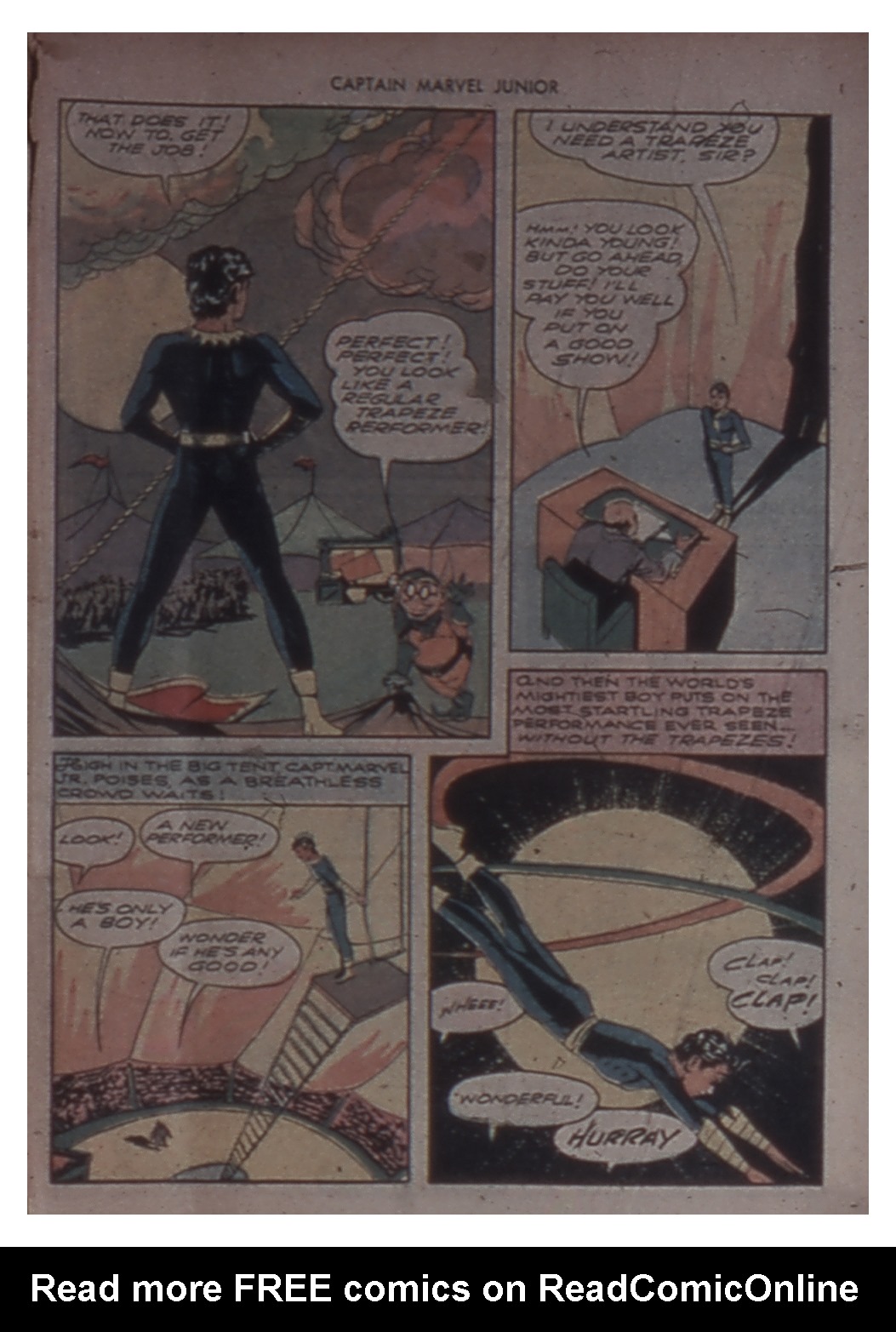 Read online Captain Marvel, Jr. comic -  Issue #11 - 13