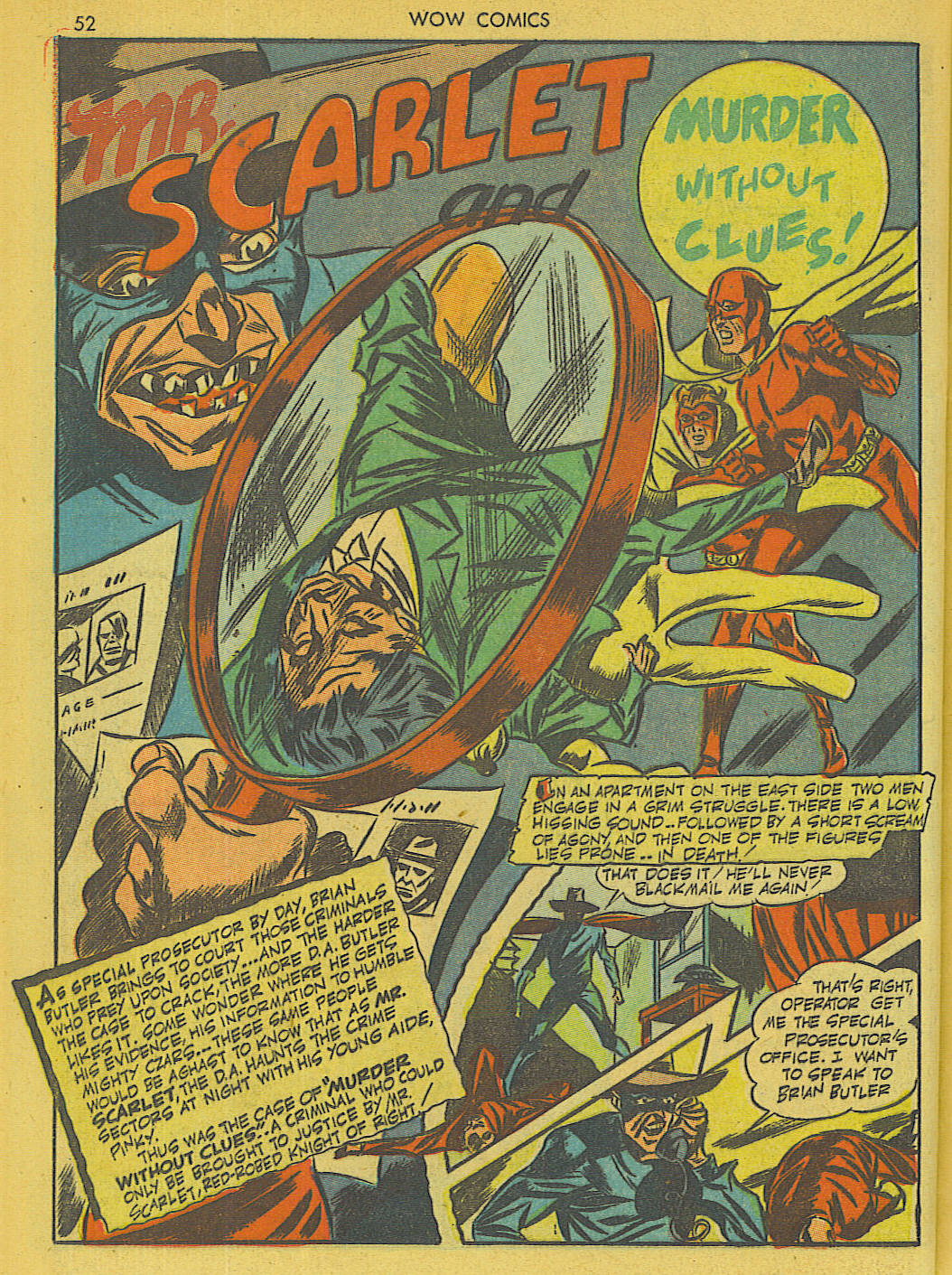 Read online Wow Comics comic -  Issue #6 - 52