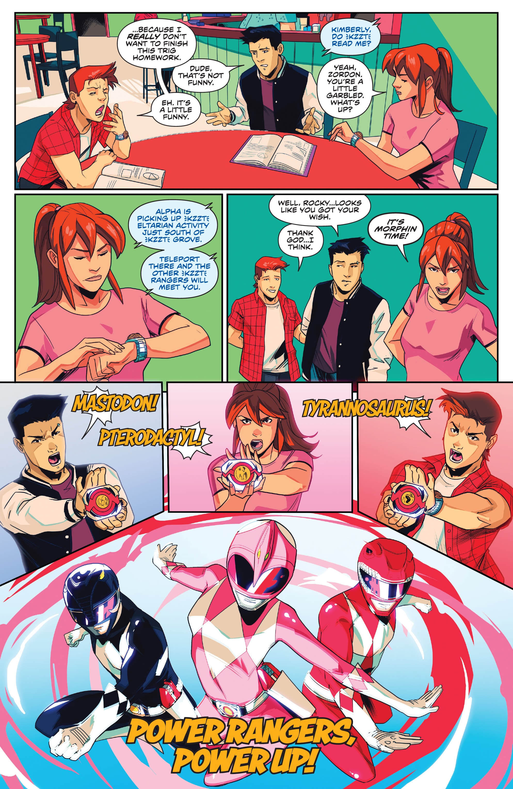 Read online Mighty Morphin comic -  Issue #12 - 19