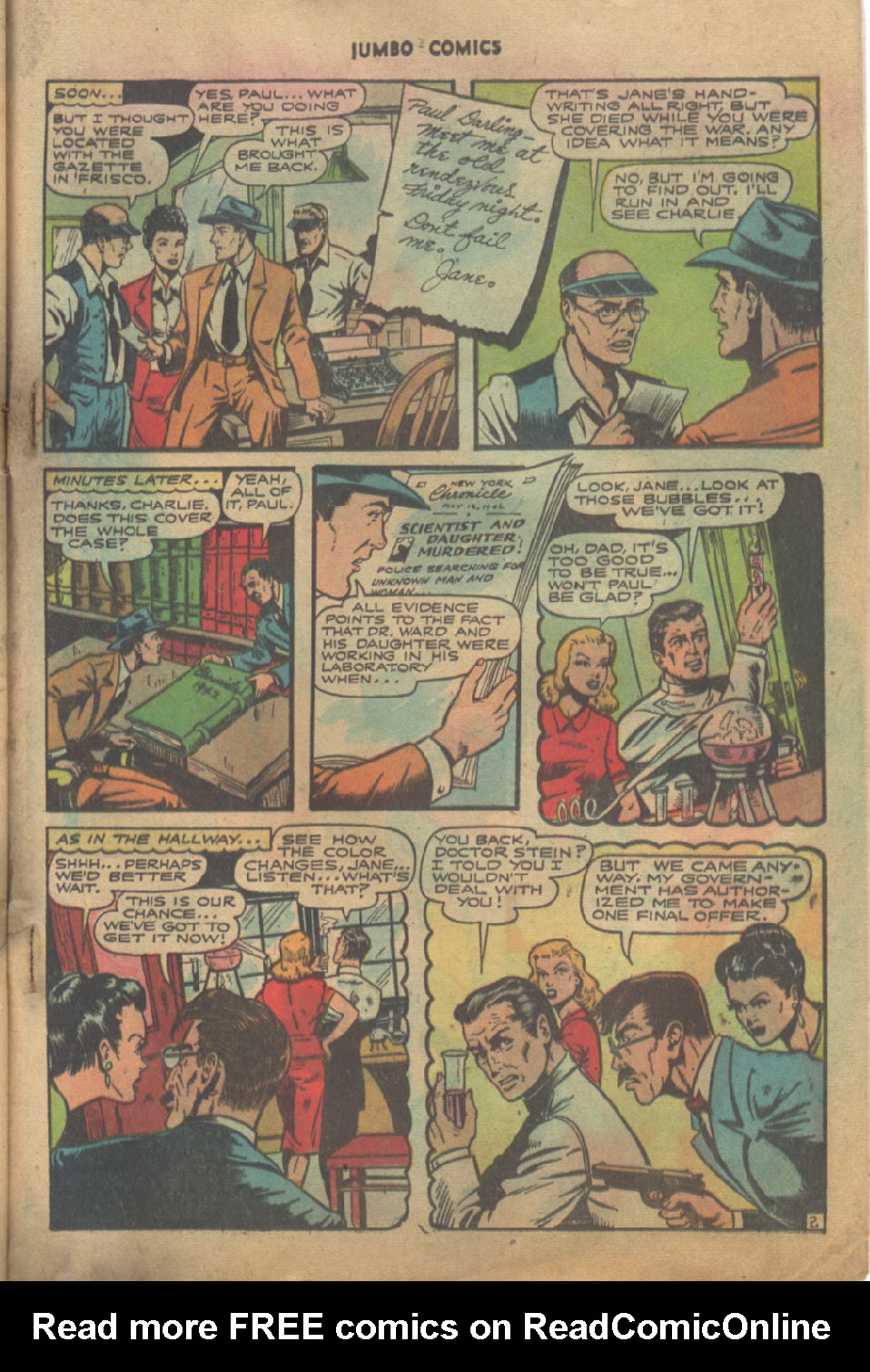 Read online Jumbo Comics comic -  Issue #88 - 42
