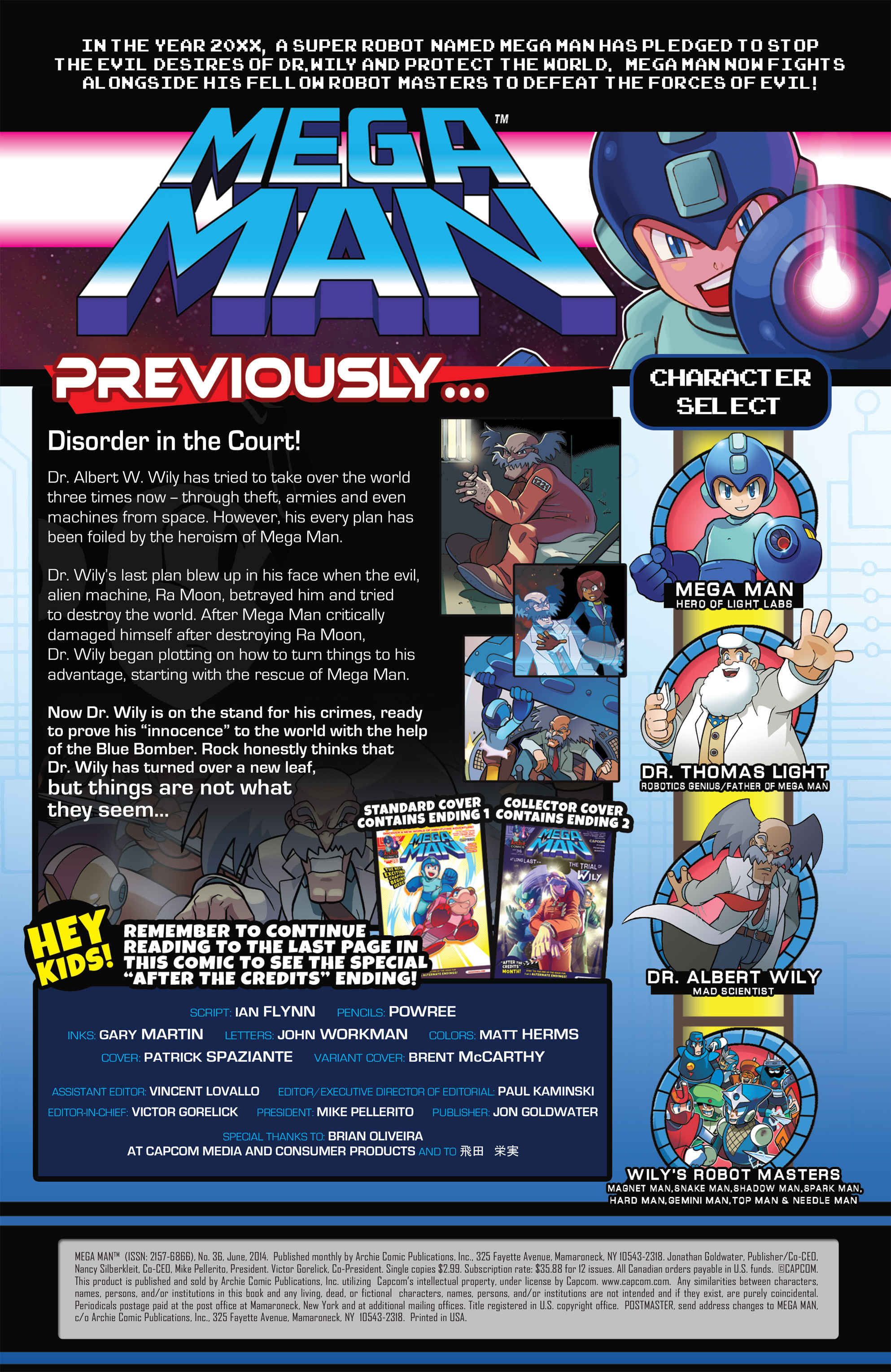 Read online Mega Man comic -  Issue #36 - 2