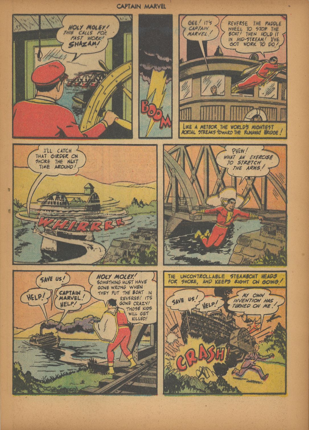 Read online Captain Marvel Adventures comic -  Issue #61 - 23
