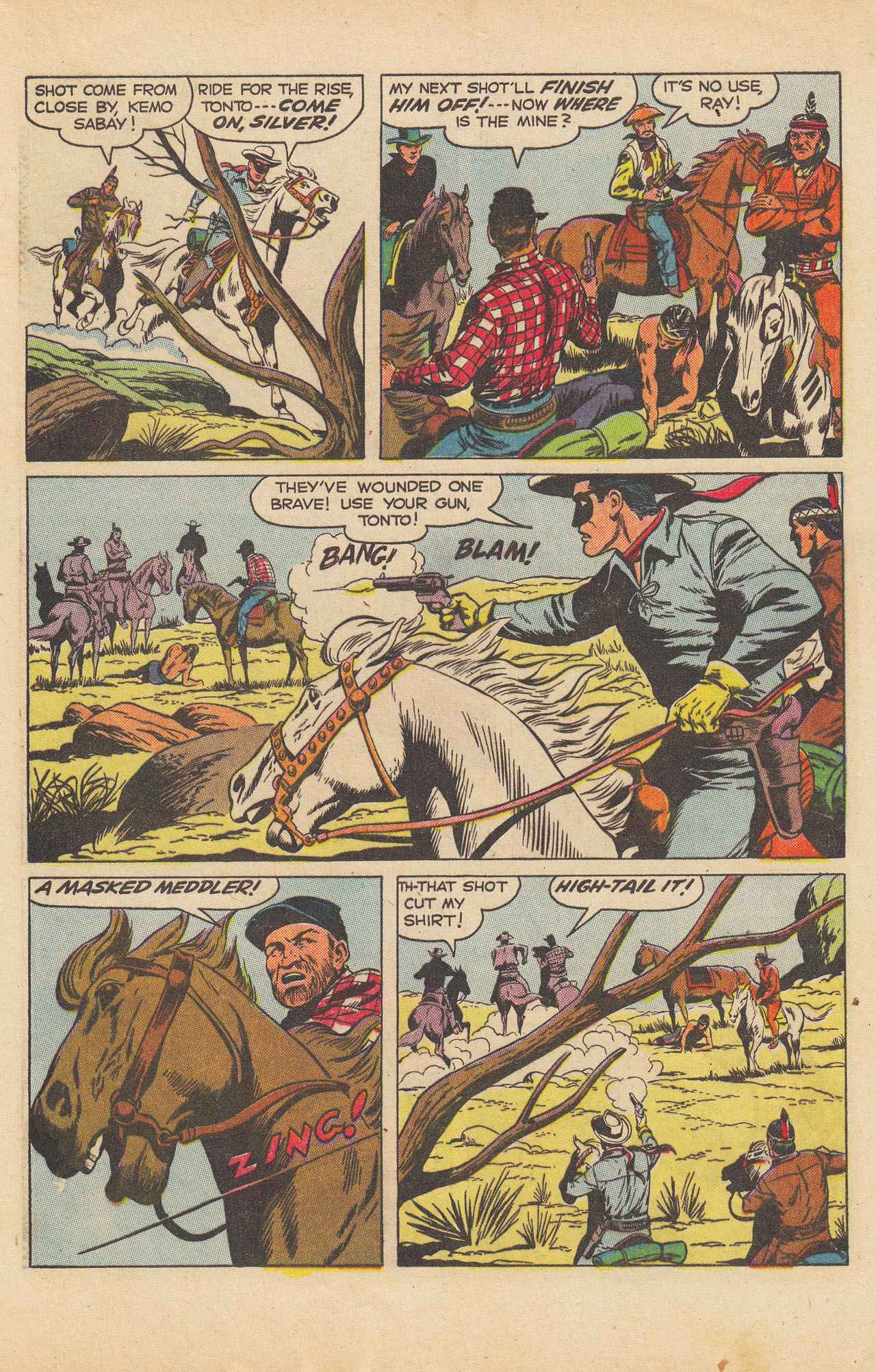 Read online The Lone Ranger (1948) comic -  Issue #91 - 5