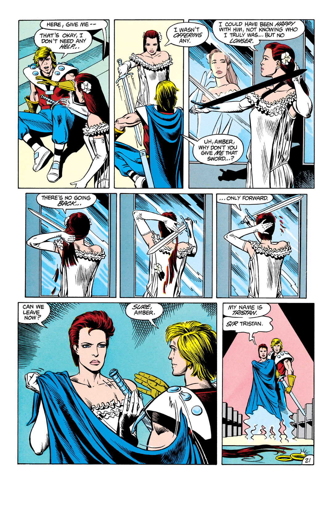 Read online Camelot 3000 comic -  Issue #3 - 23