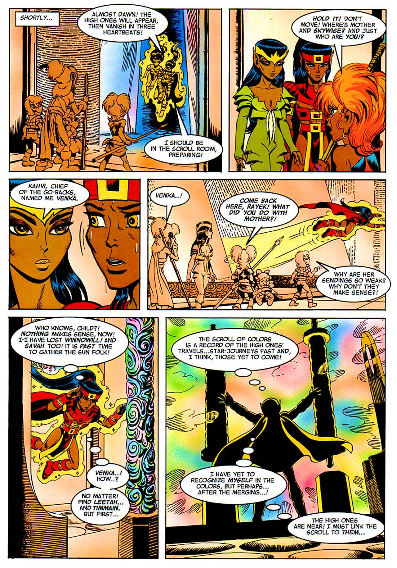 Read online ElfQuest: Kings of the Broken Wheel comic -  Issue #9 - 19