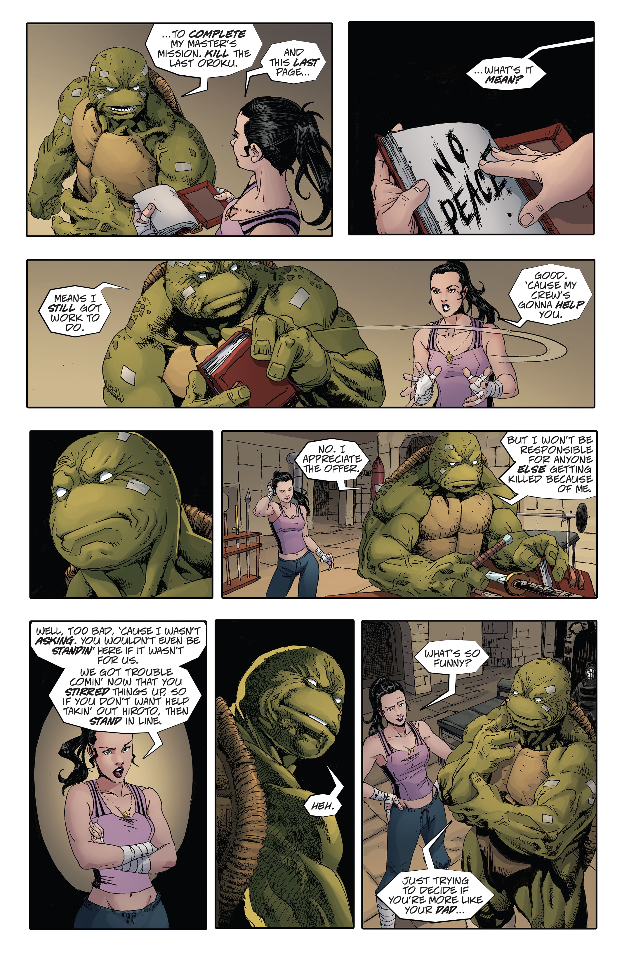 Read online Teenage Mutant Ninja Turtles: The Last Ronin comic -  Issue #2 - 41