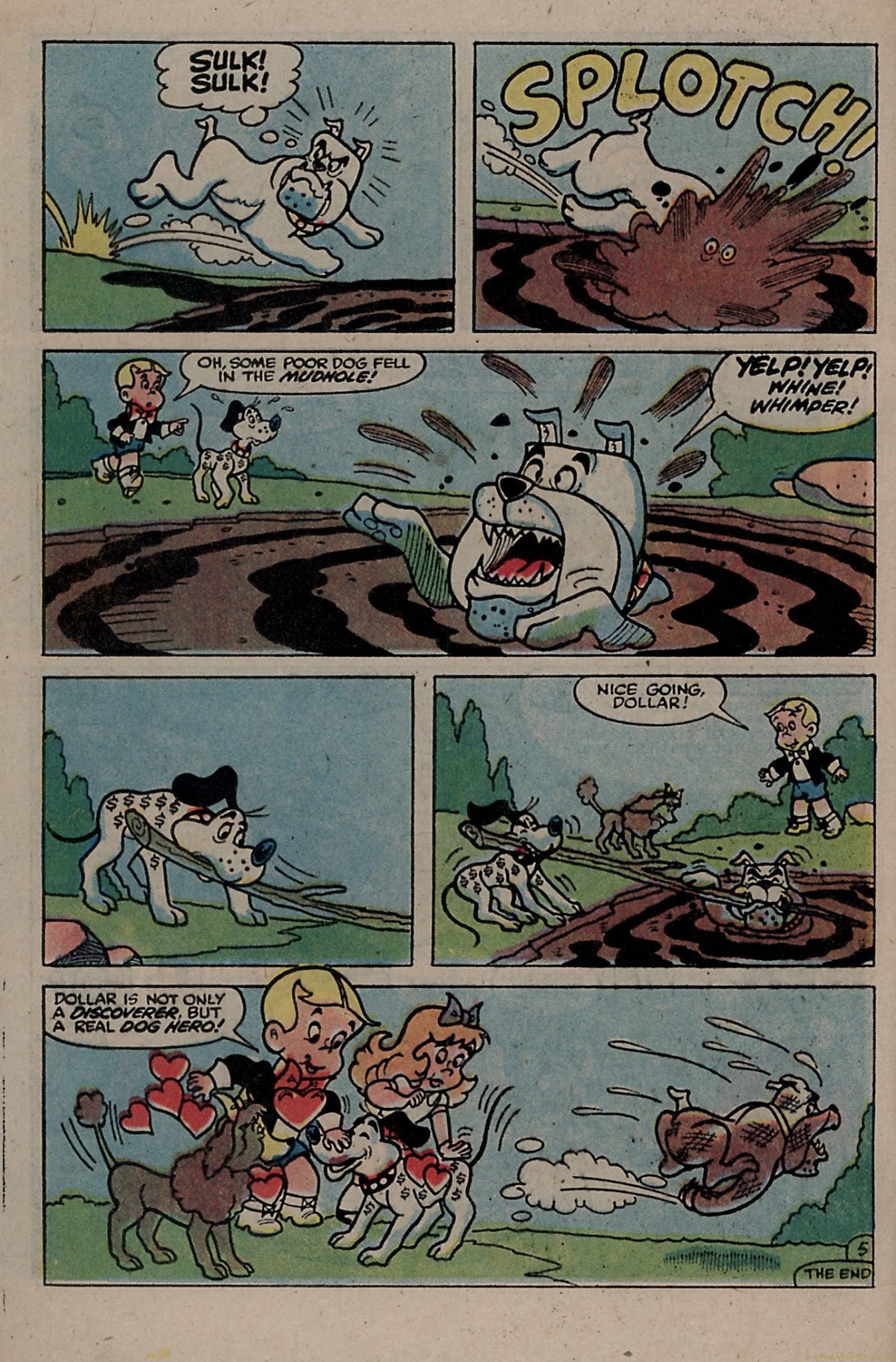 Read online Richie Rich & Dollar the Dog comic -  Issue #9 - 28