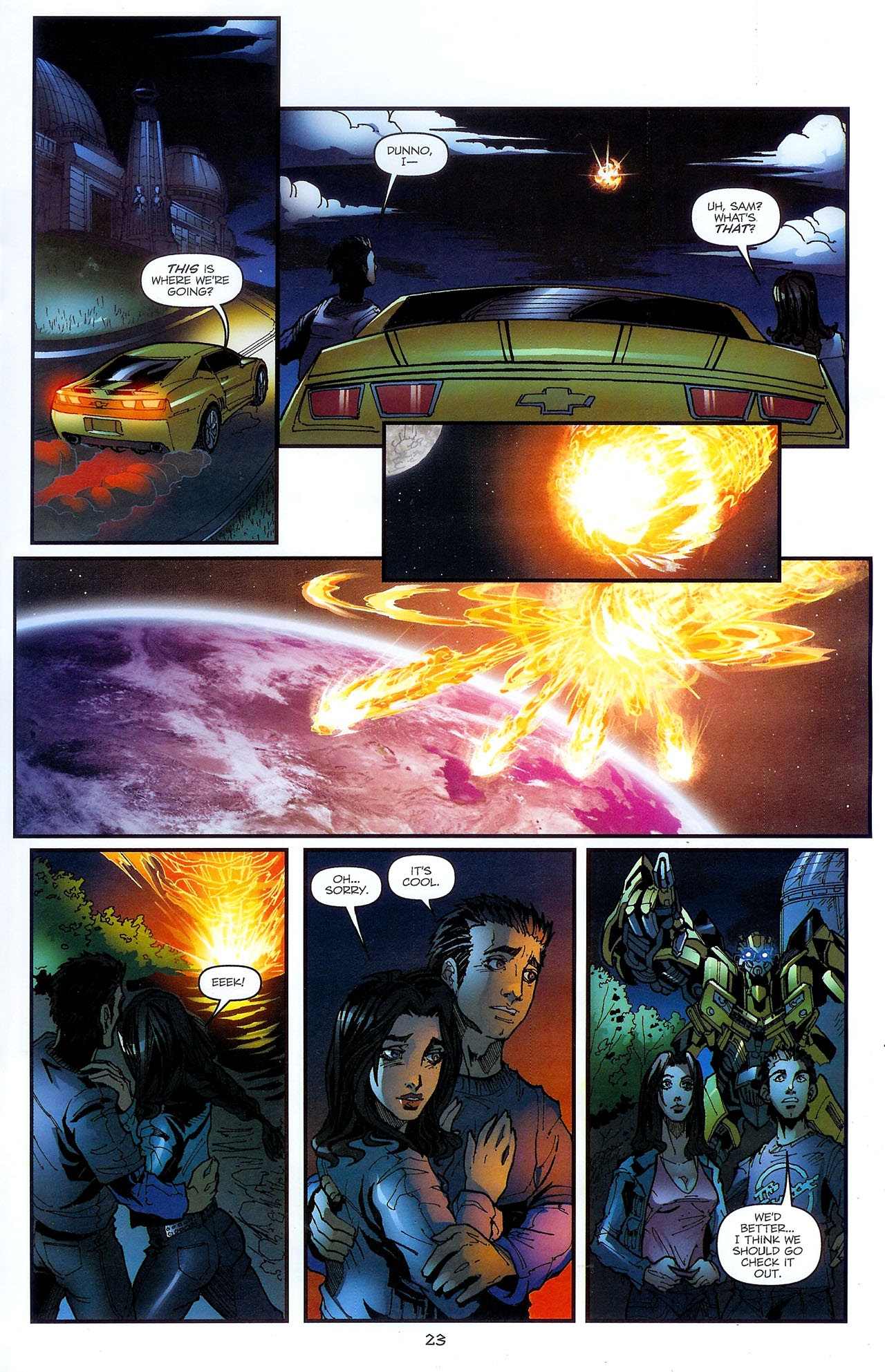 Read online Transformers: The Movie Adaptation comic -  Issue #2 - 22