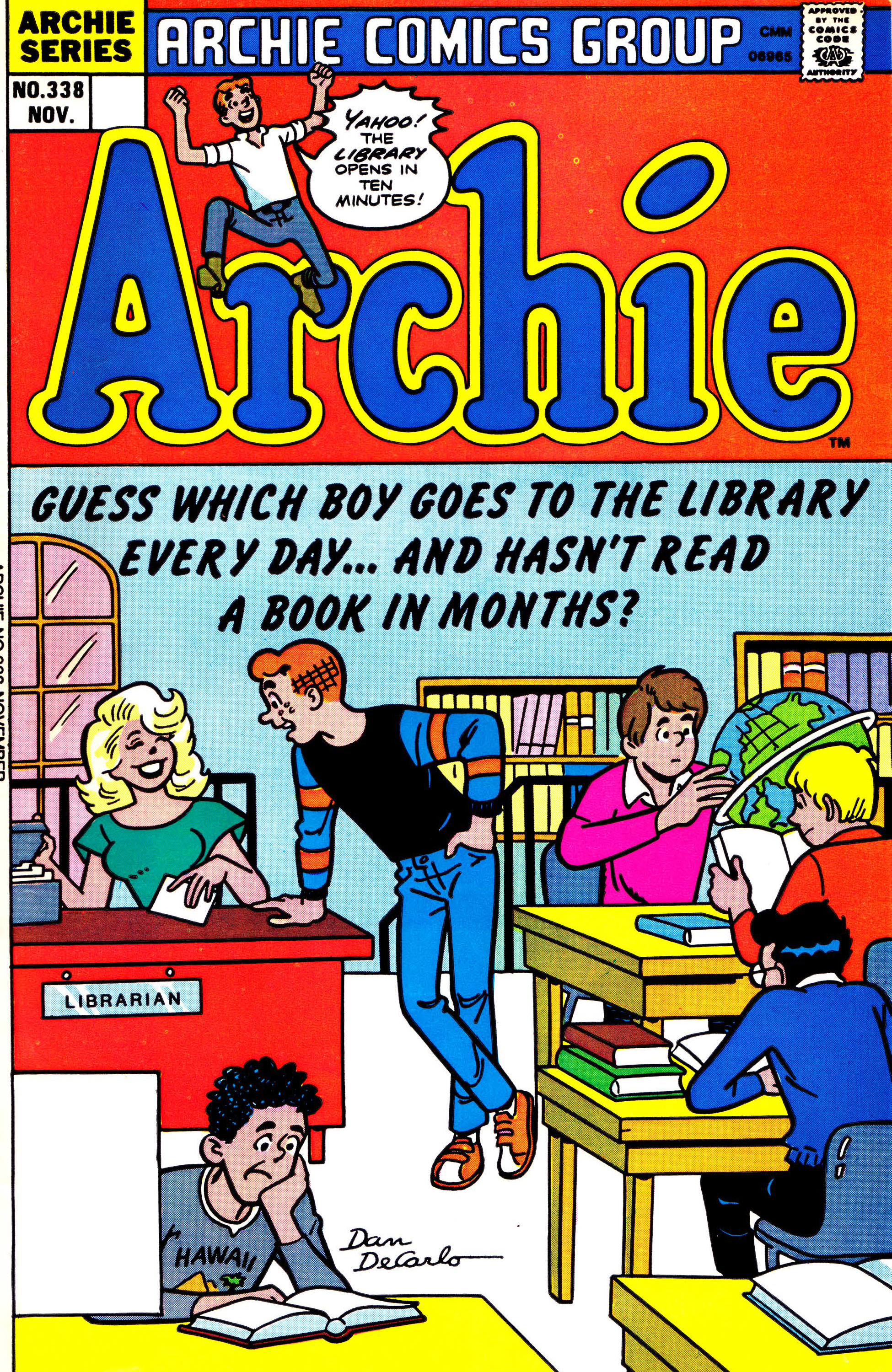 Read online Archie (1960) comic -  Issue #338 - 1