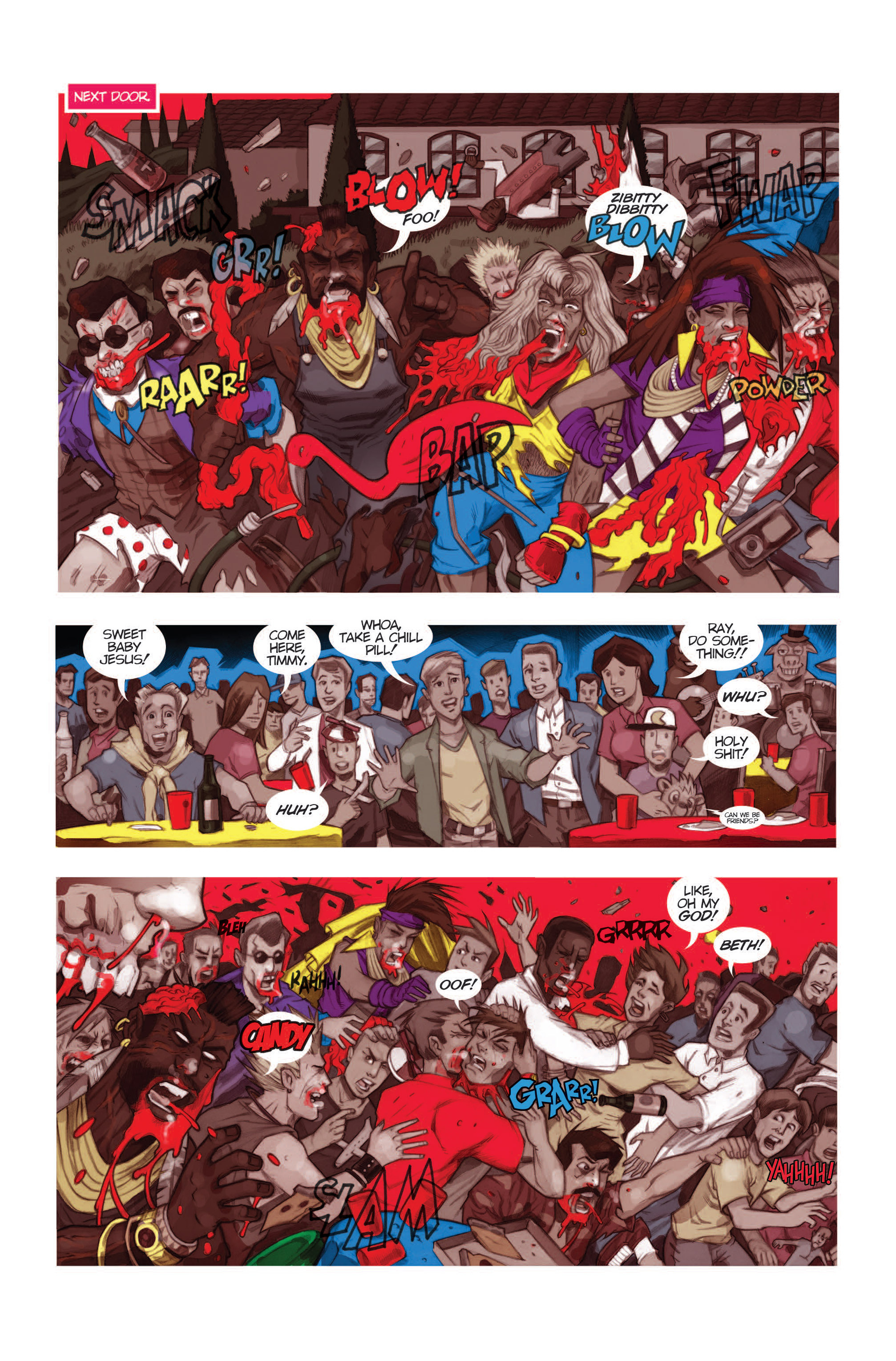 Read online Night of the 80's Undead comic -  Issue # TPB - 41