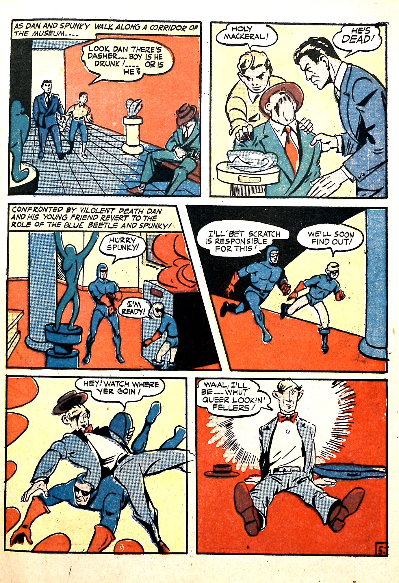 Read online The Blue Beetle comic -  Issue #18 - 55