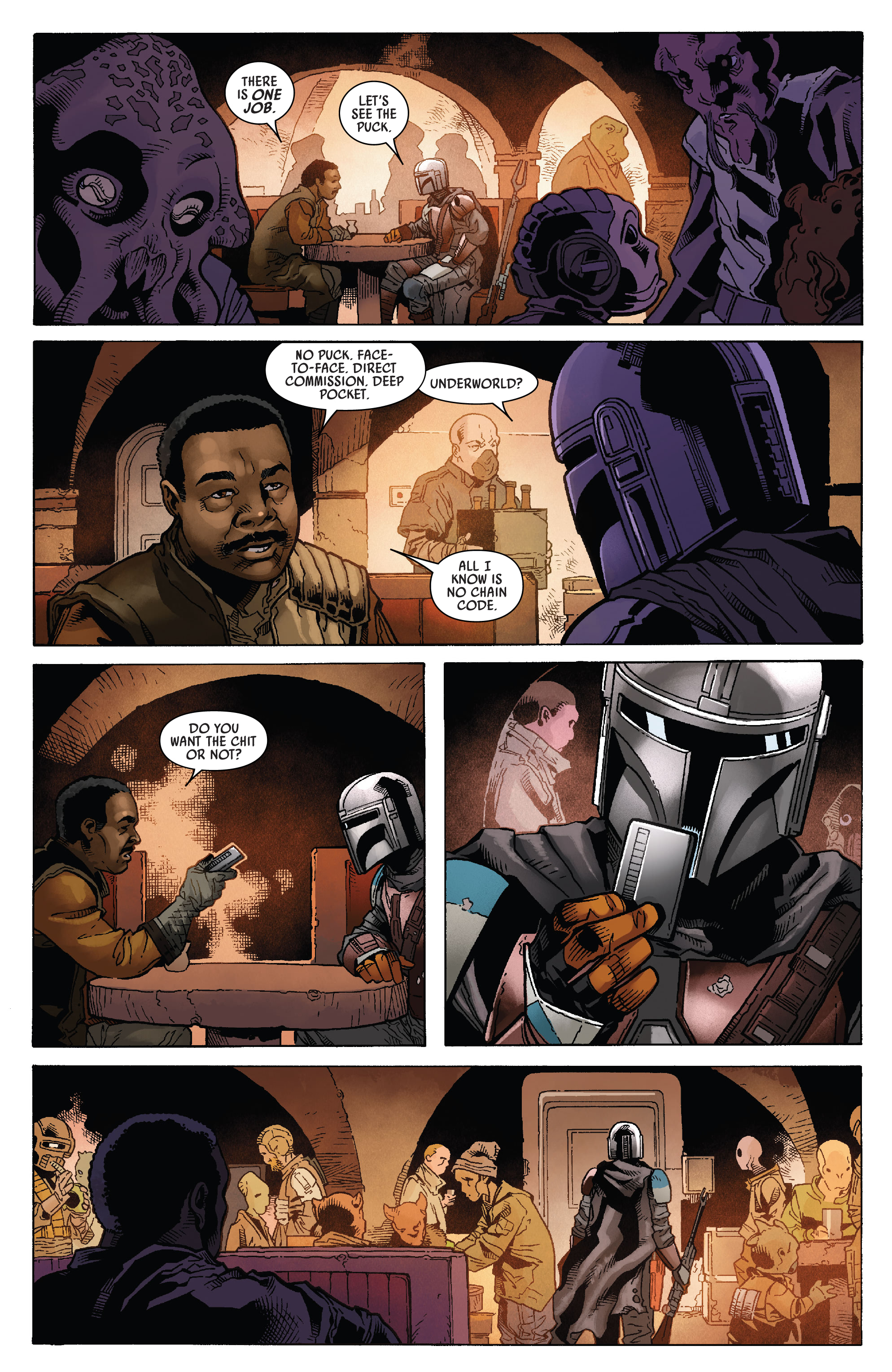 Read online Star Wars: The Mandalorian comic -  Issue #1 - 17