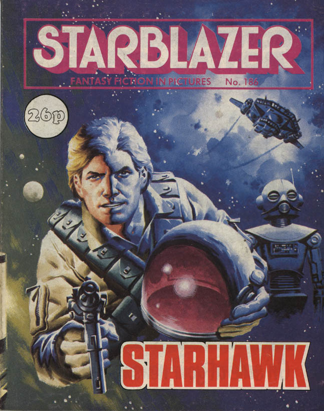 Read online Starblazer comic -  Issue #186 - 1