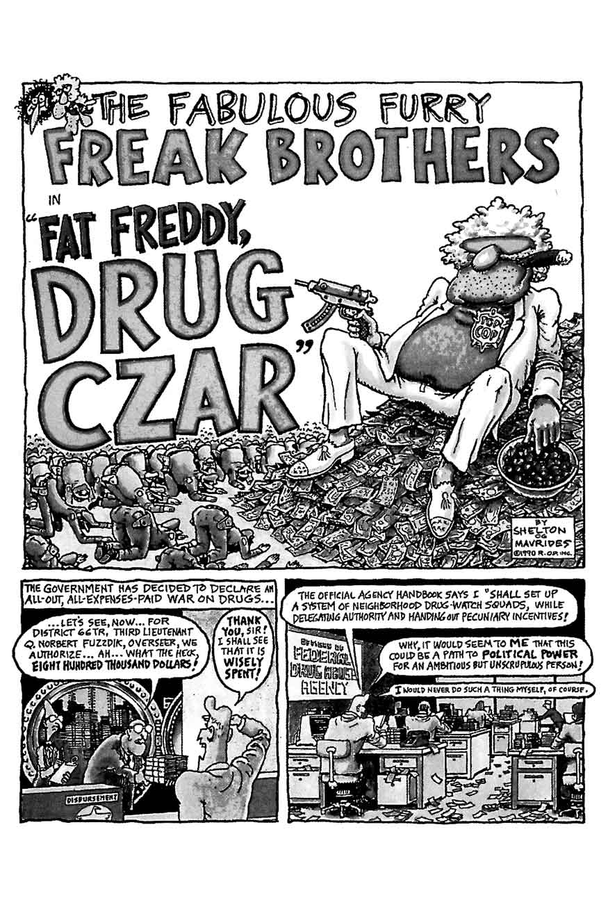 Read online The Fabulous Furry Freak Brothers comic -  Issue #11 - 13