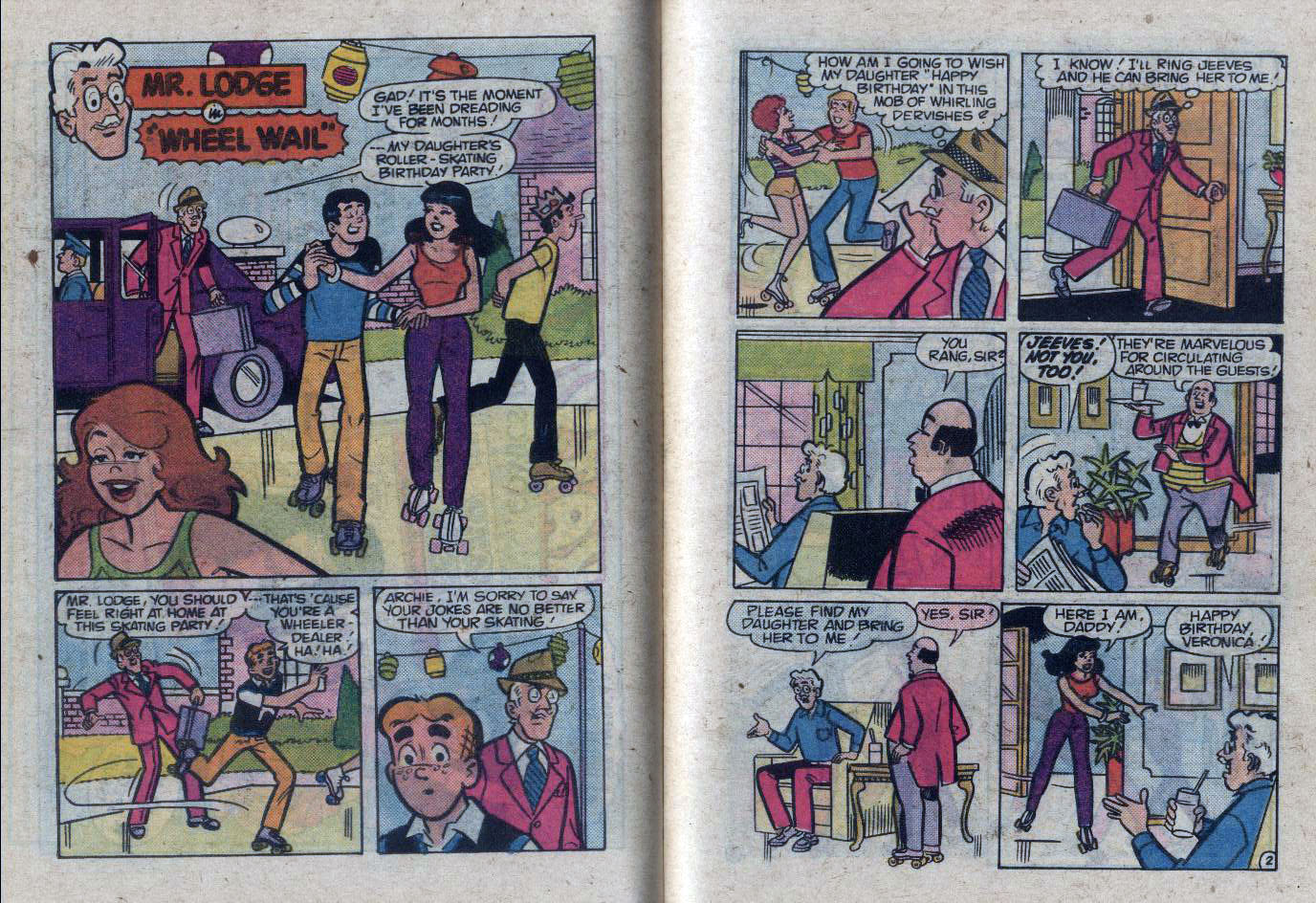 Read online Archie...Archie Andrews, Where Are You? Digest Magazine comic -  Issue #57 - 59