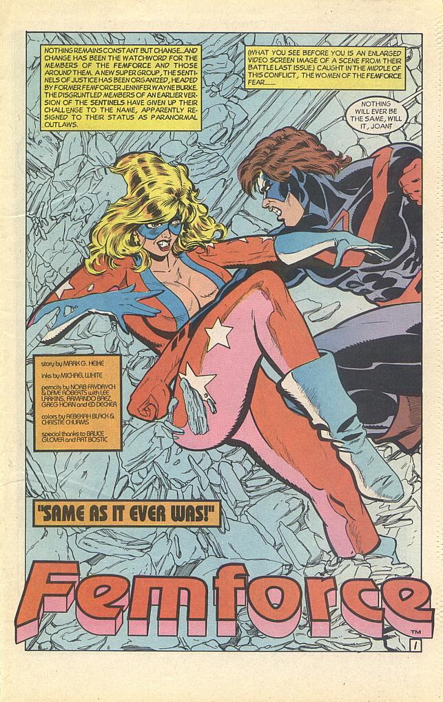 Read online Femforce comic -  Issue #61 - 3